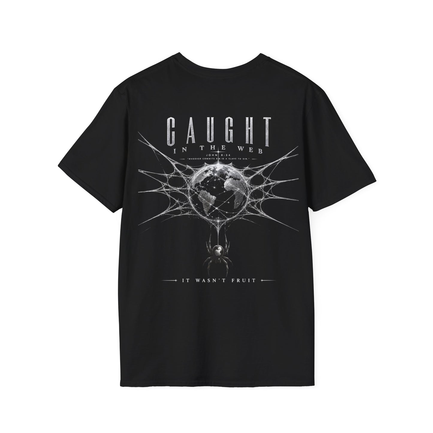 CAUGHT IN THE WEB | PREMIUM STREETWEAR T-Shirt
