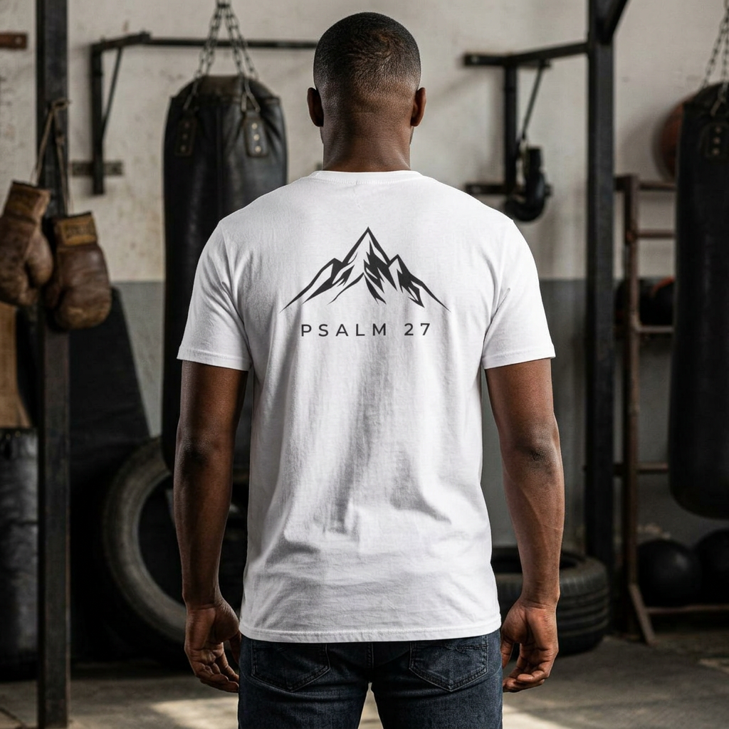 Psalm 27 Mountain T-Shirt