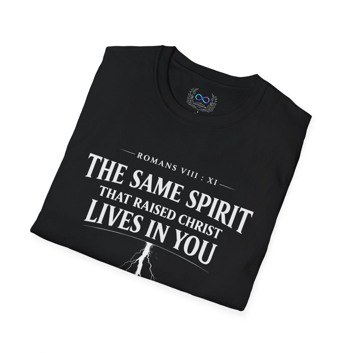 The Same Spirit // Romans 8:11 - GoatMountain T-Shirt