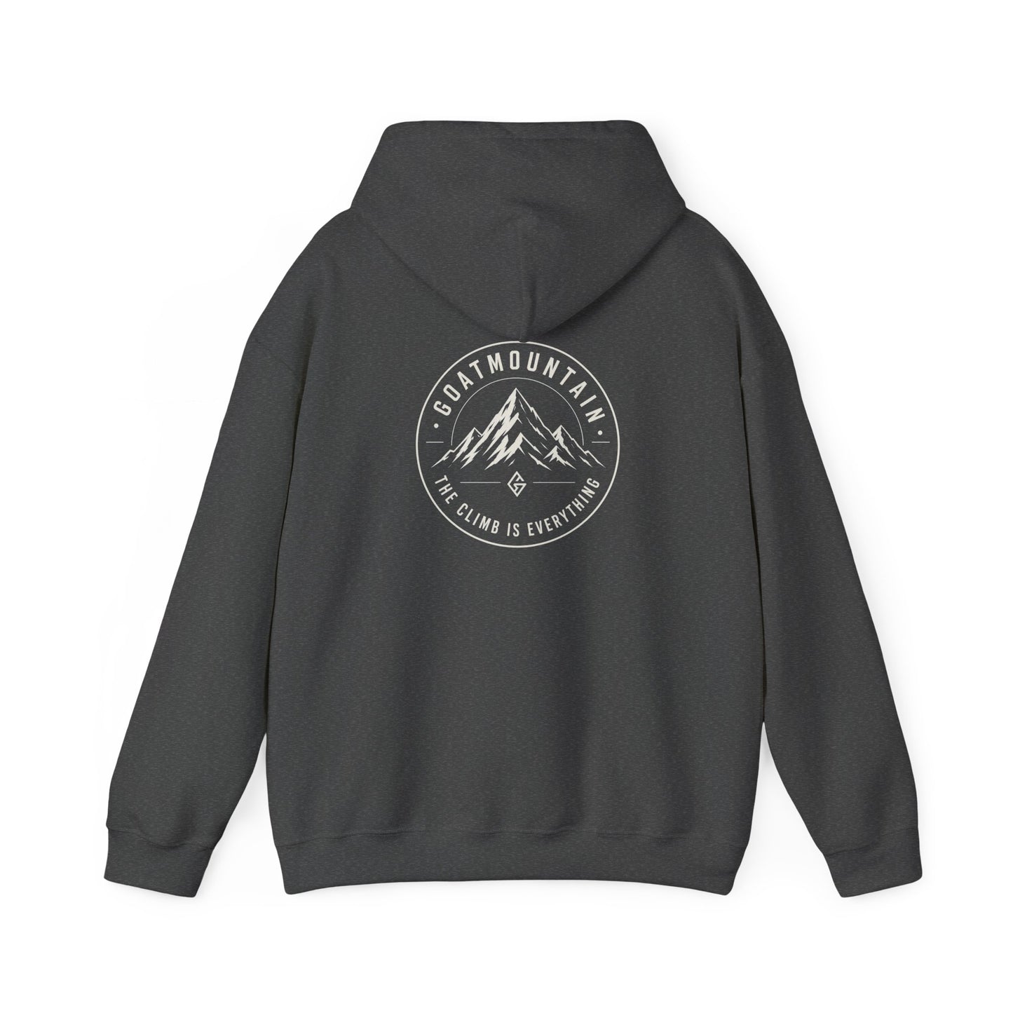 GoatMountain Hoodie — The climb is everything.