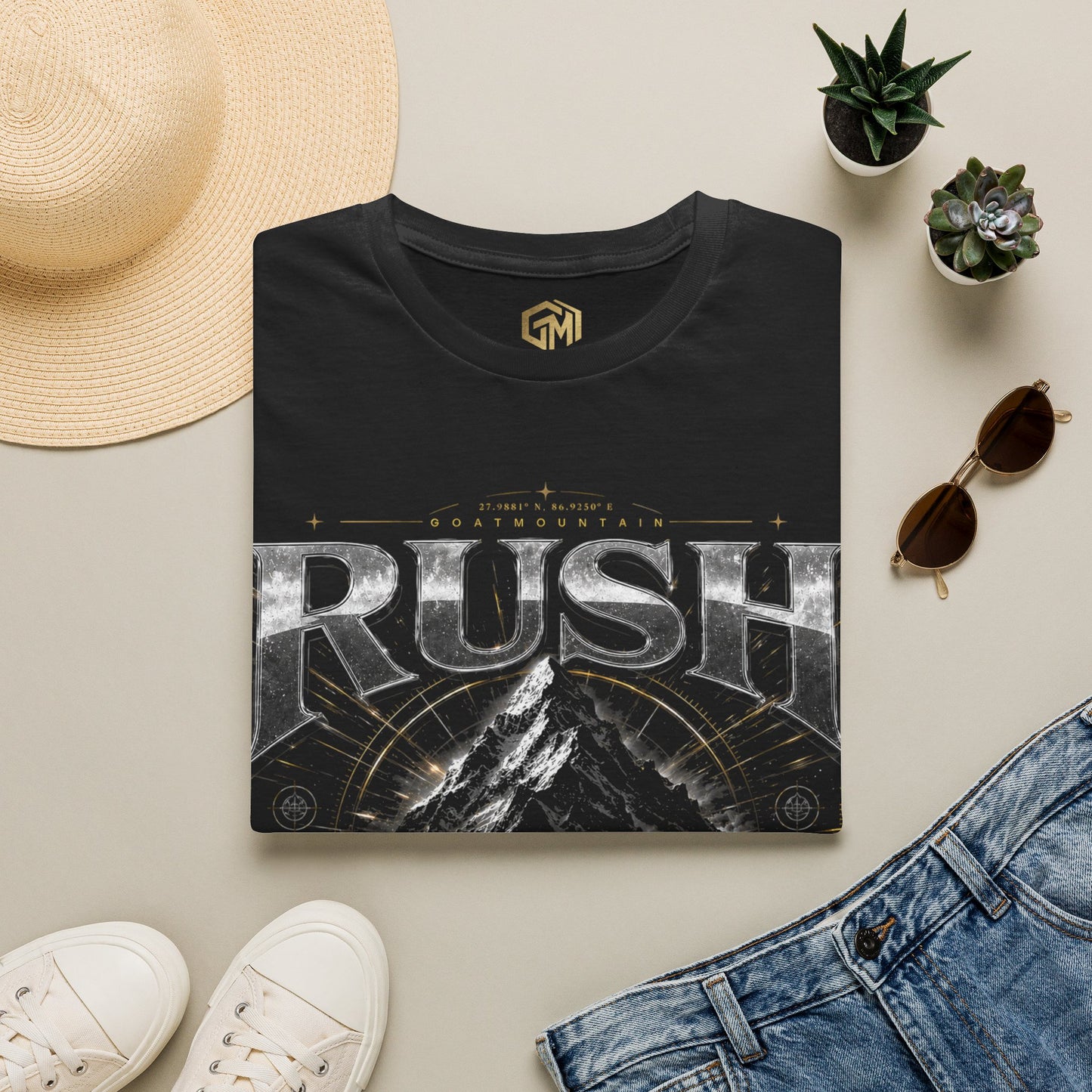 Rush Altitude Mountain T-Shirt – GoatMountain Adrenaline Streetwear Tee