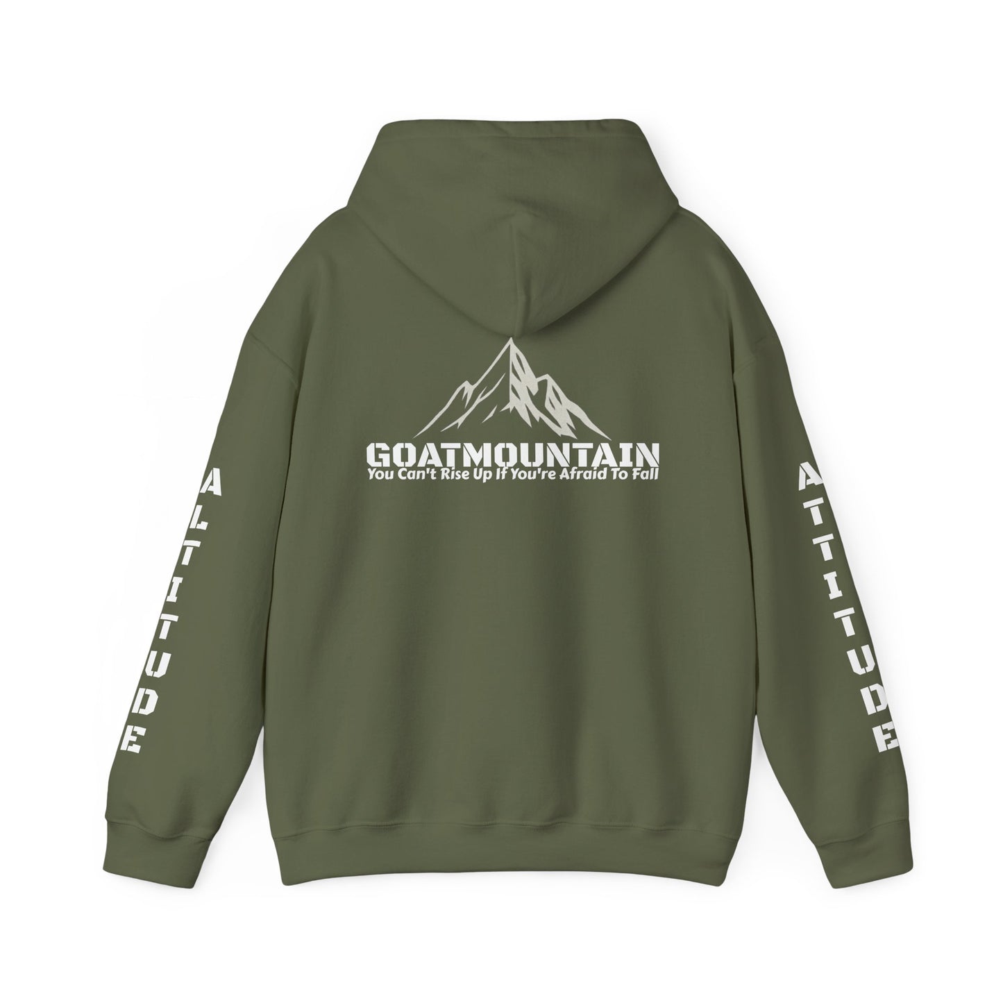 GOATMOUNTAIN™ Altitude × Attitude — Rise Up Hoodie