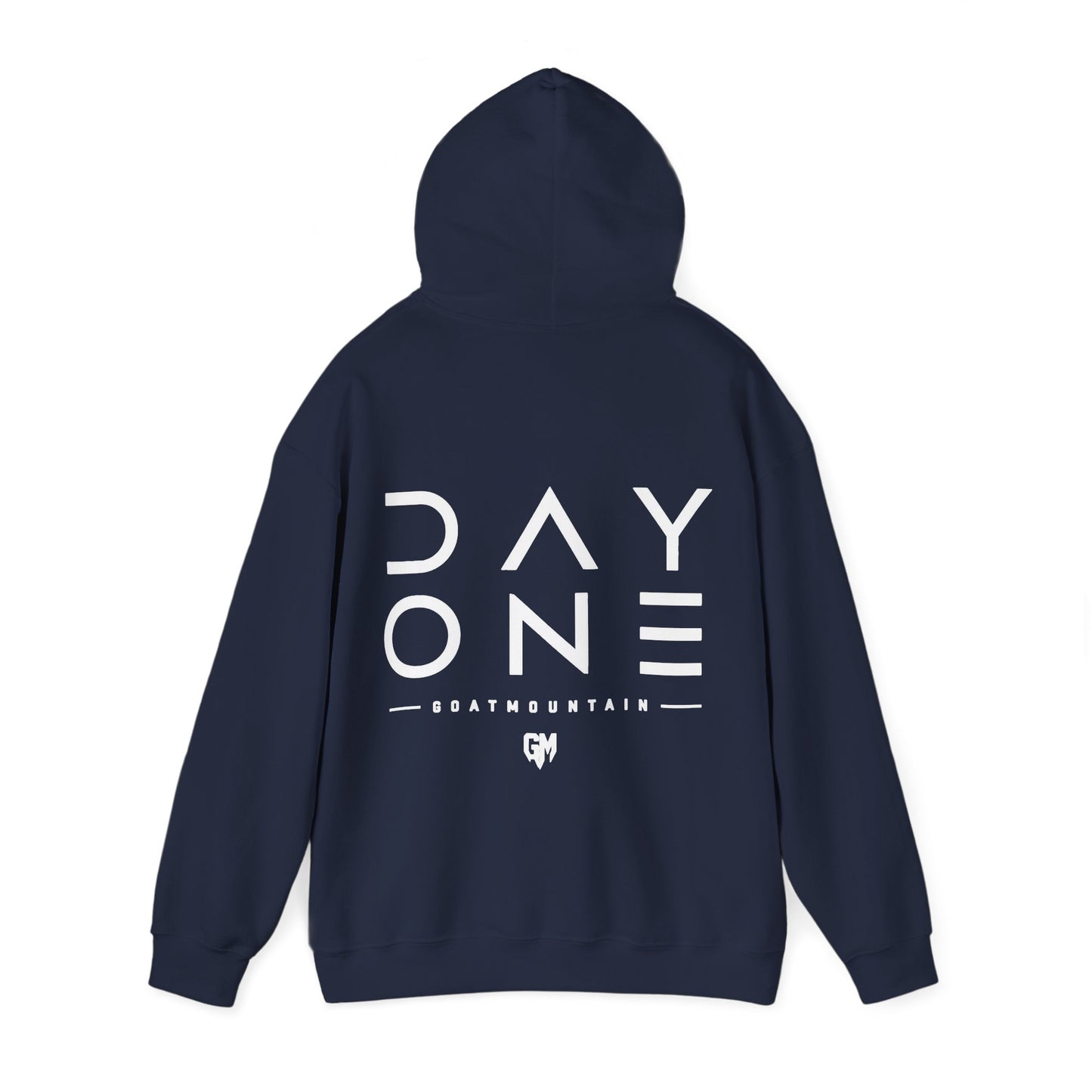 Day One Hoodie — Minimalist 'DAY ONE' Graphic Hooded Sweatshirt