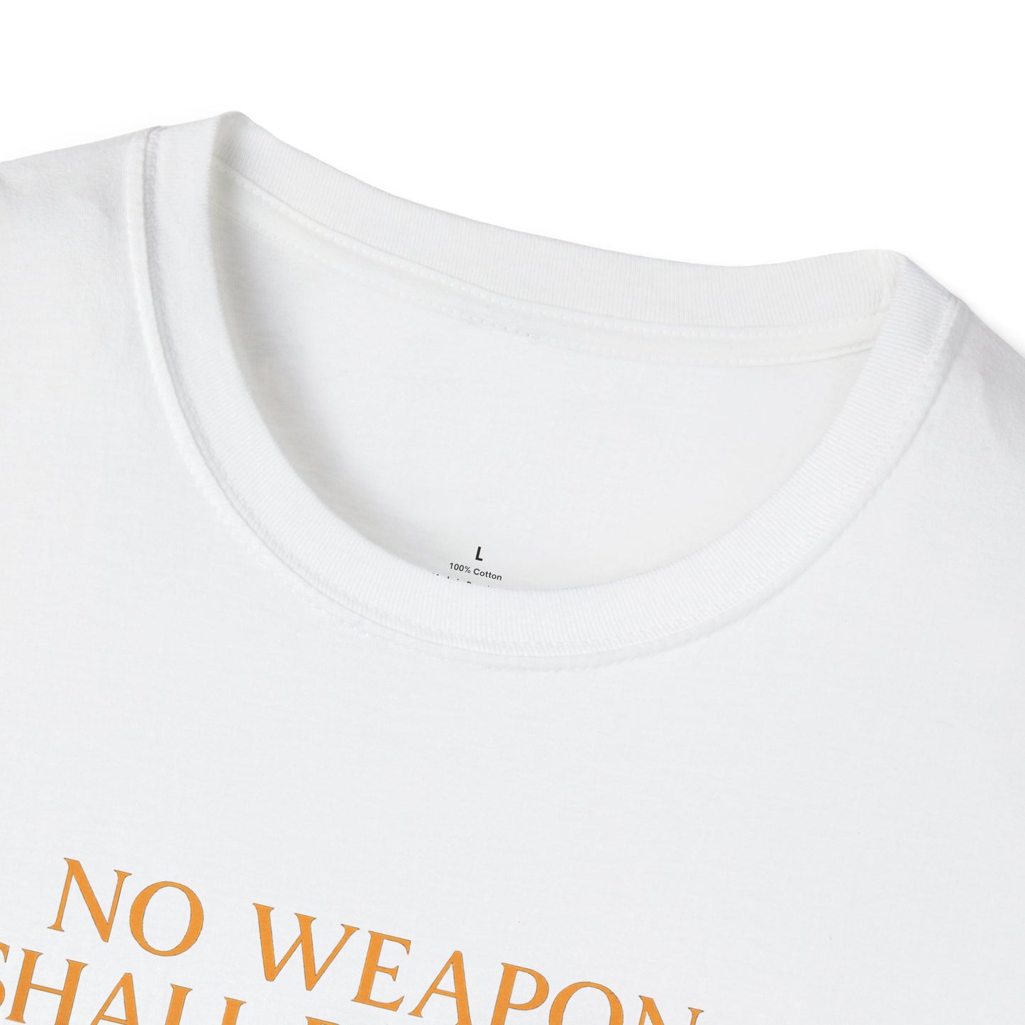 No Weapon Shall Prosper - ISAIAH 57:14 T-shirt
