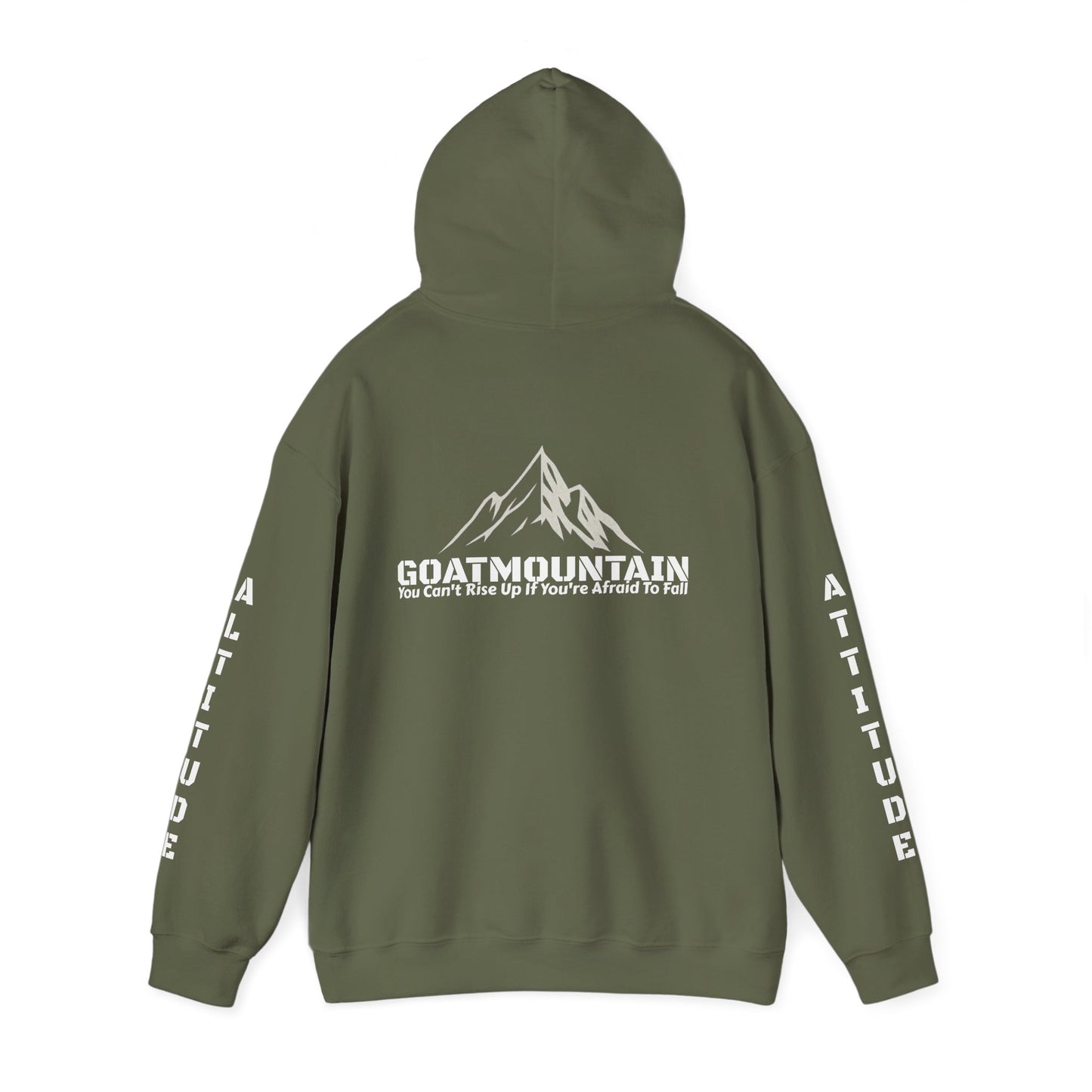 GOATMOUNTAIN™ Altitude × Attitude — Rise Up Hoodie
