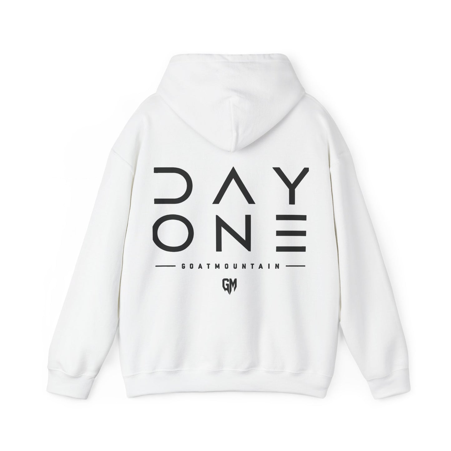 Day One Hoodie — Minimalist 'DAY ONE' Graphic Hooded Sweatshirt