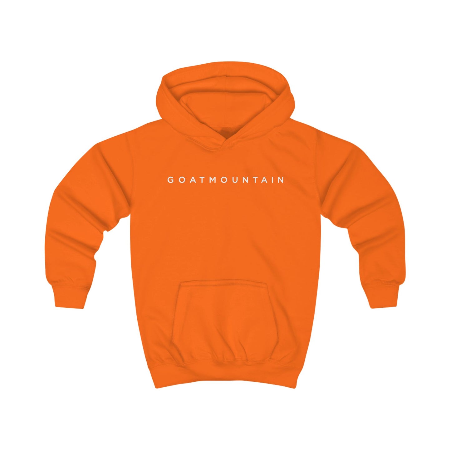 Kids Hoodie - GoatMountain "Faith Over Fear" Mountain Heartbeat Graphic Youth Sweatshirt