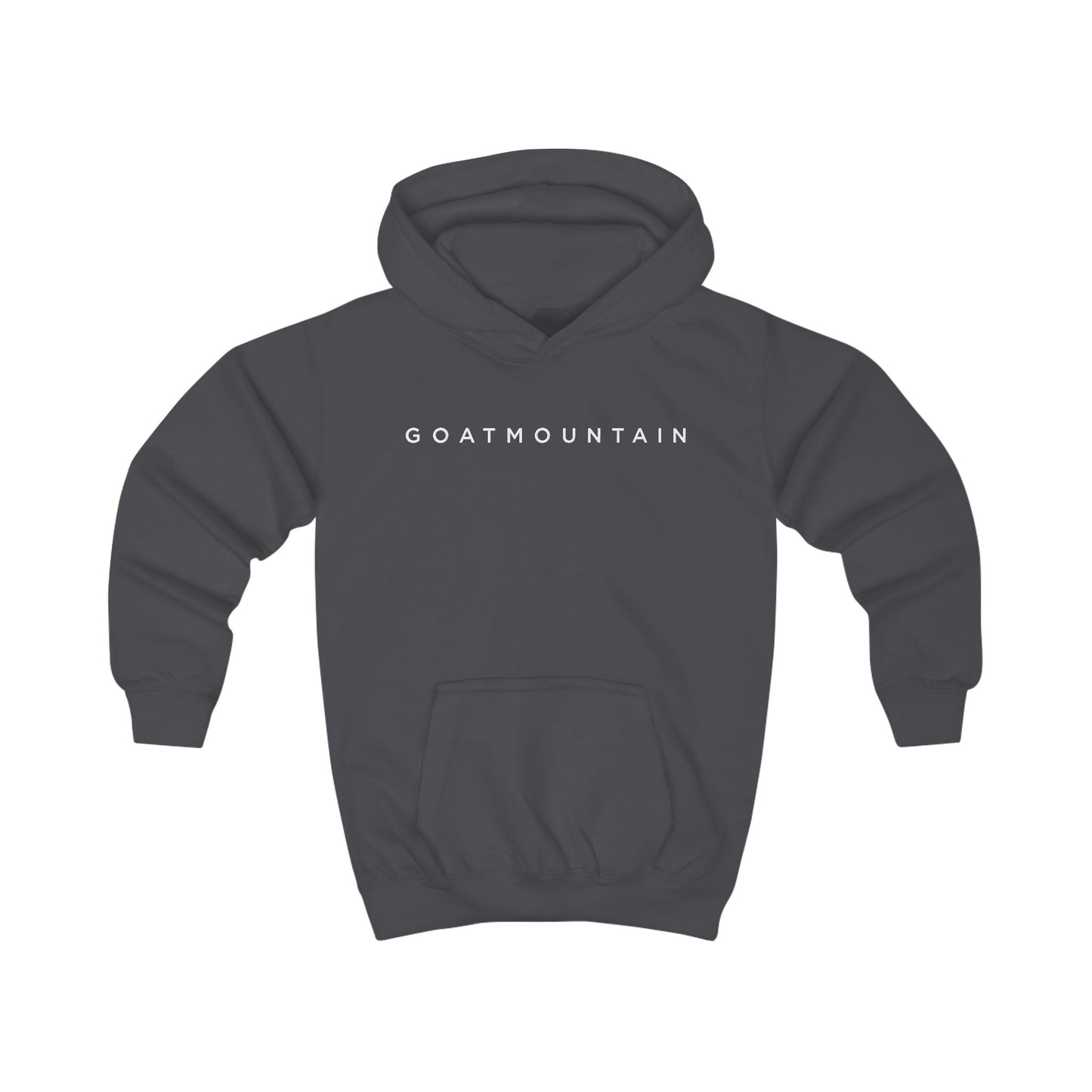 Kids Hoodie - GoatMountain "Faith Over Fear" Mountain Heartbeat Graphic Youth Sweatshirt