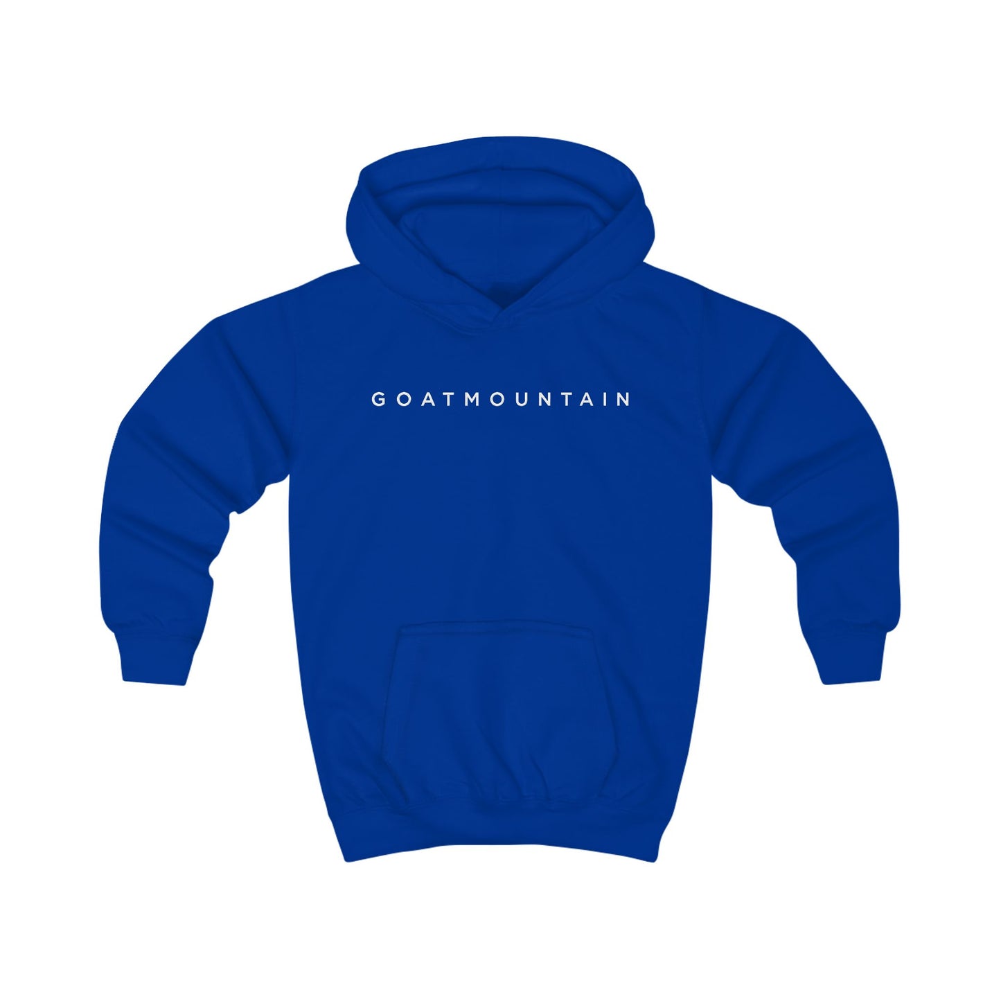 Kids Hoodie - GoatMountain "Faith Over Fear" Mountain Heartbeat Graphic Youth Sweatshirt