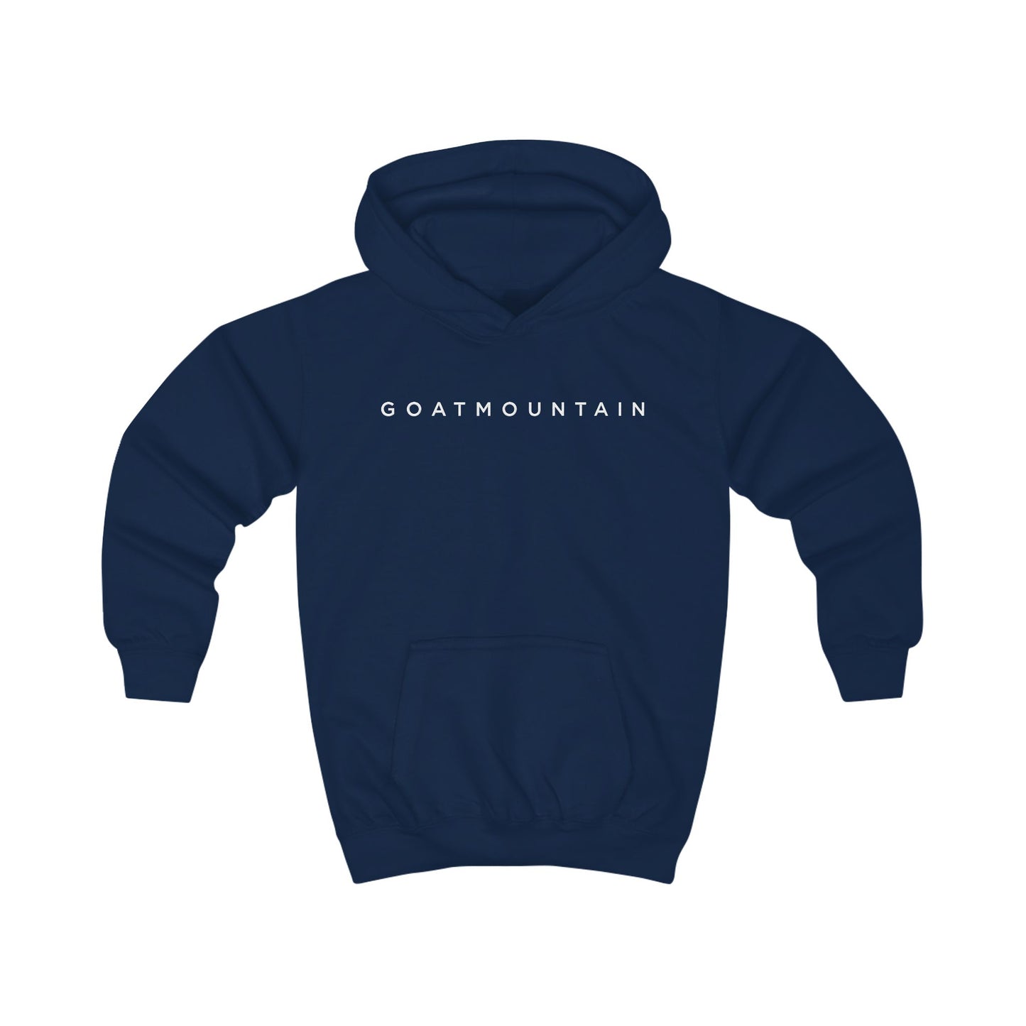 Kids Hoodie - GoatMountain "Faith Over Fear" Mountain Heartbeat Graphic Youth Sweatshirt