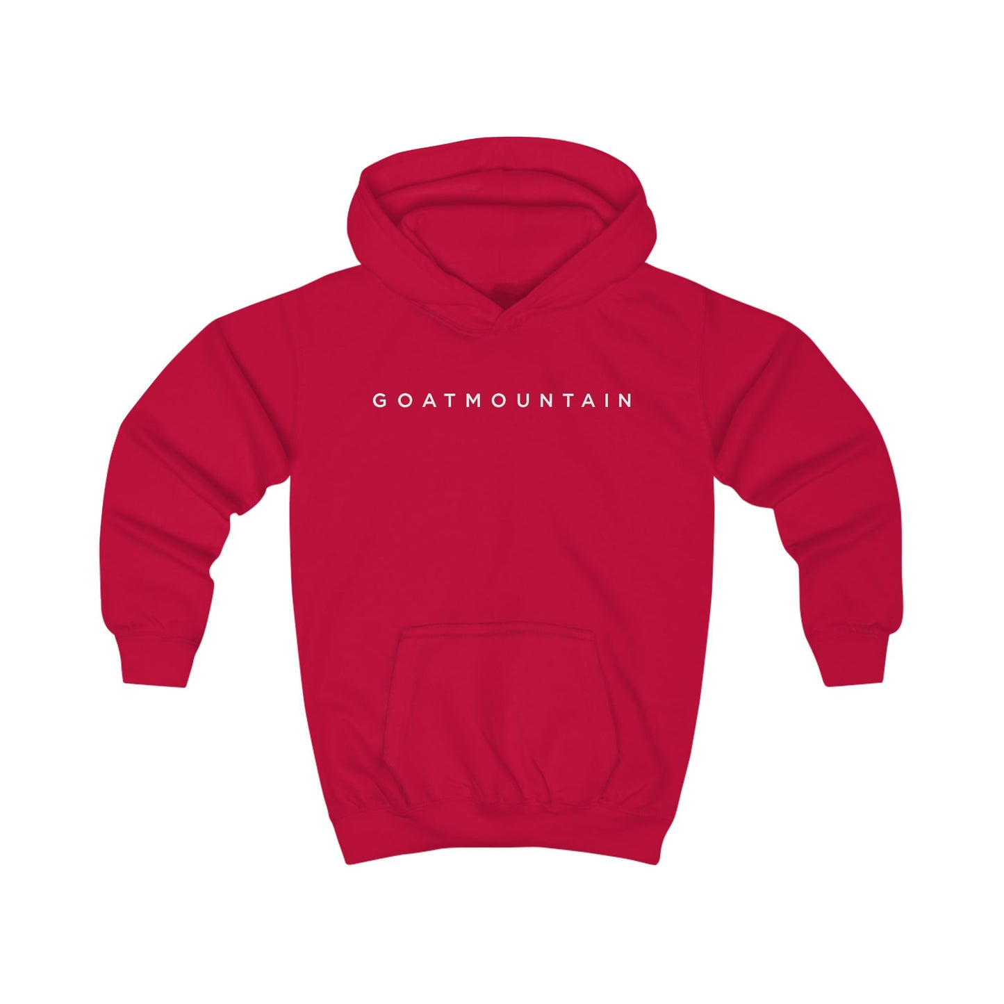 Kids Hoodie - GoatMountain "Faith Over Fear" Mountain Heartbeat Graphic Youth Sweatshirt