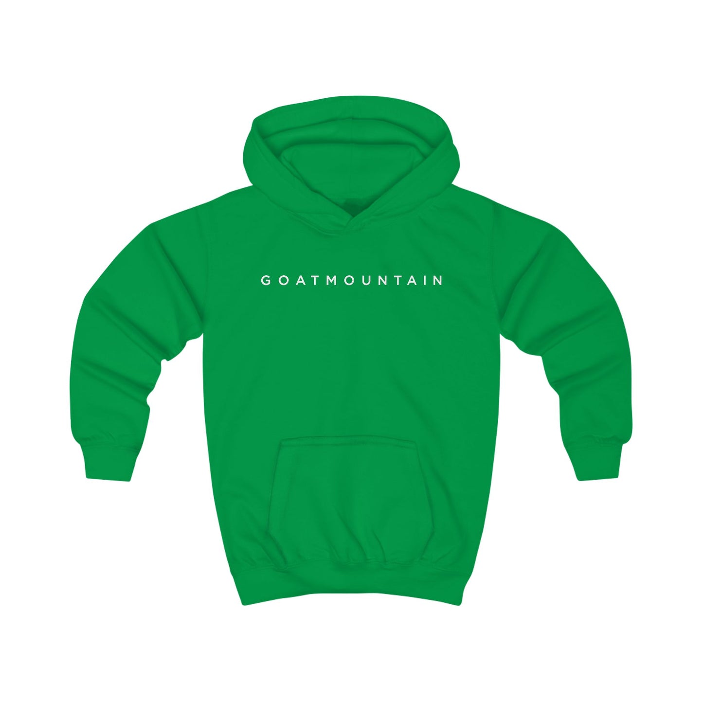 Kids Hoodie - GoatMountain "Faith Over Fear" Mountain Heartbeat Graphic Youth Sweatshirt