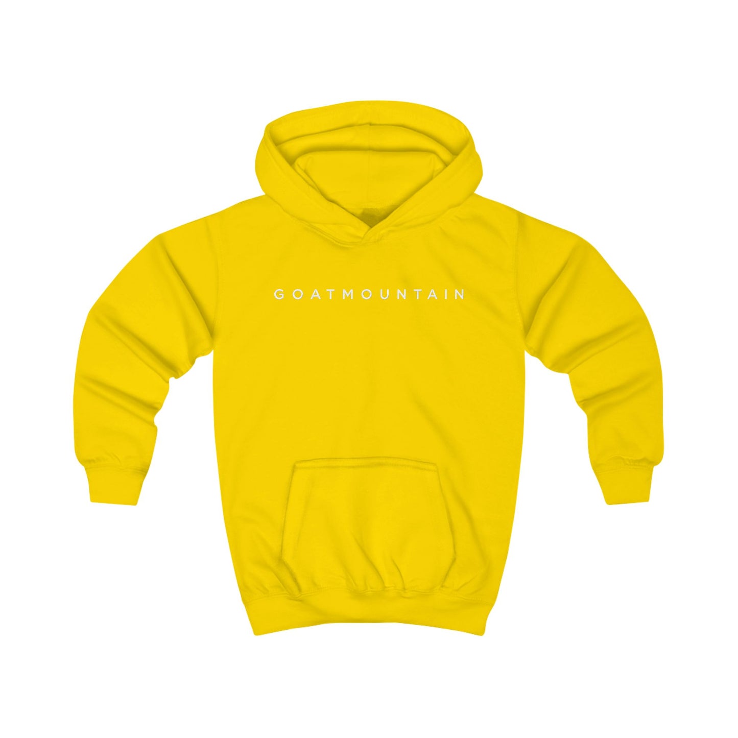 Kids Hoodie - GoatMountain "Faith Over Fear" Mountain Heartbeat Graphic Youth Sweatshirt
