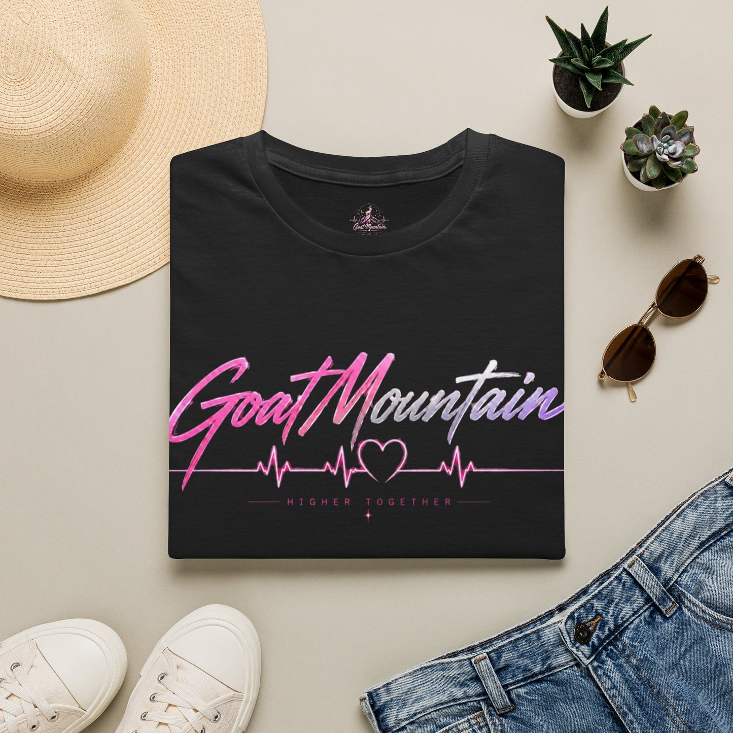 GoatMountain T-Shirt | Heart Of A Mountain