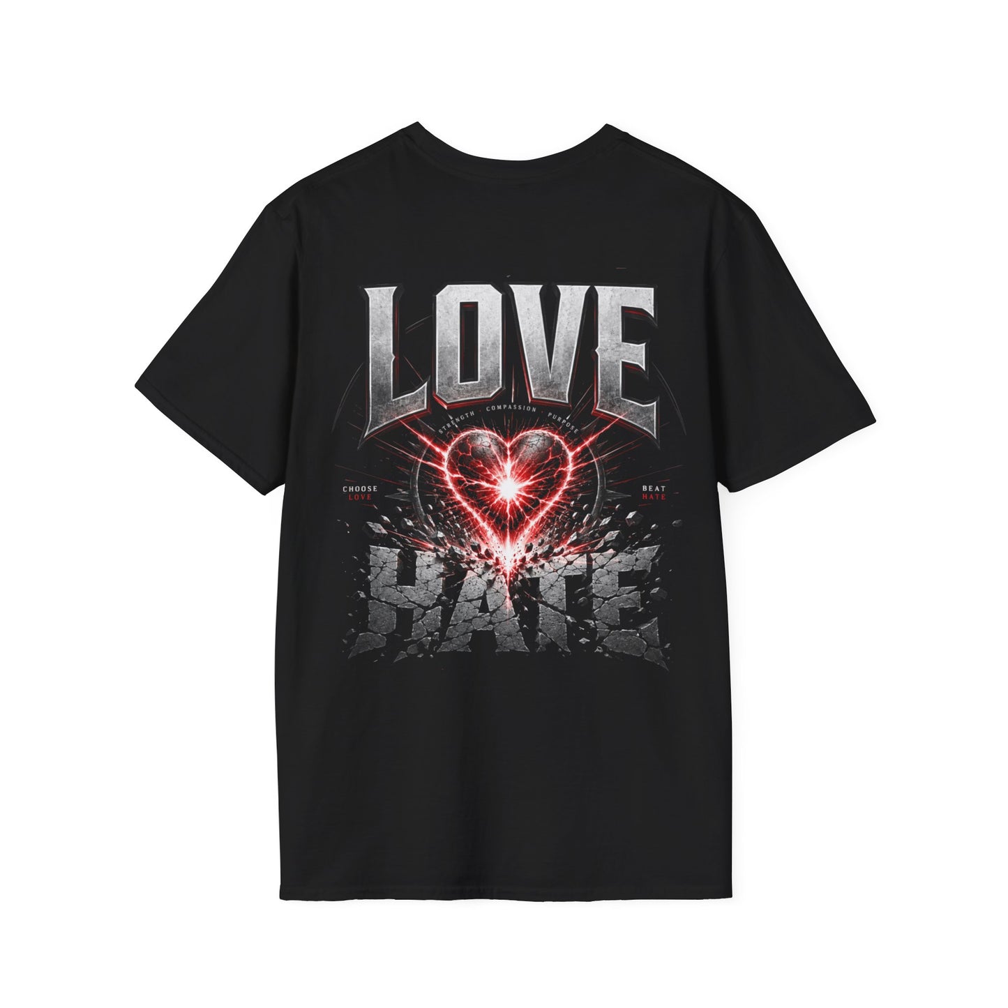 Love VS Hate | GoatMountain T‑Shirt