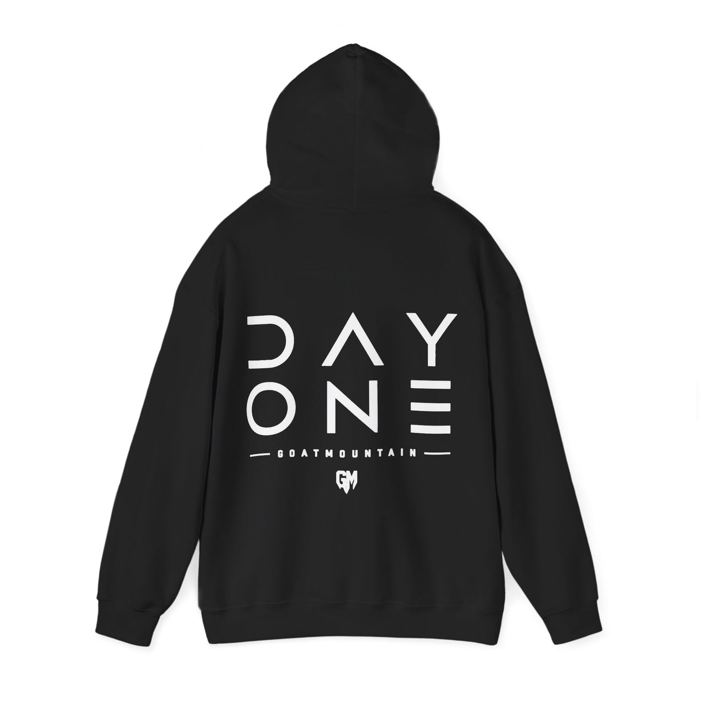 Day One Hoodie — Minimalist 'DAY ONE' Graphic Hooded Sweatshirt