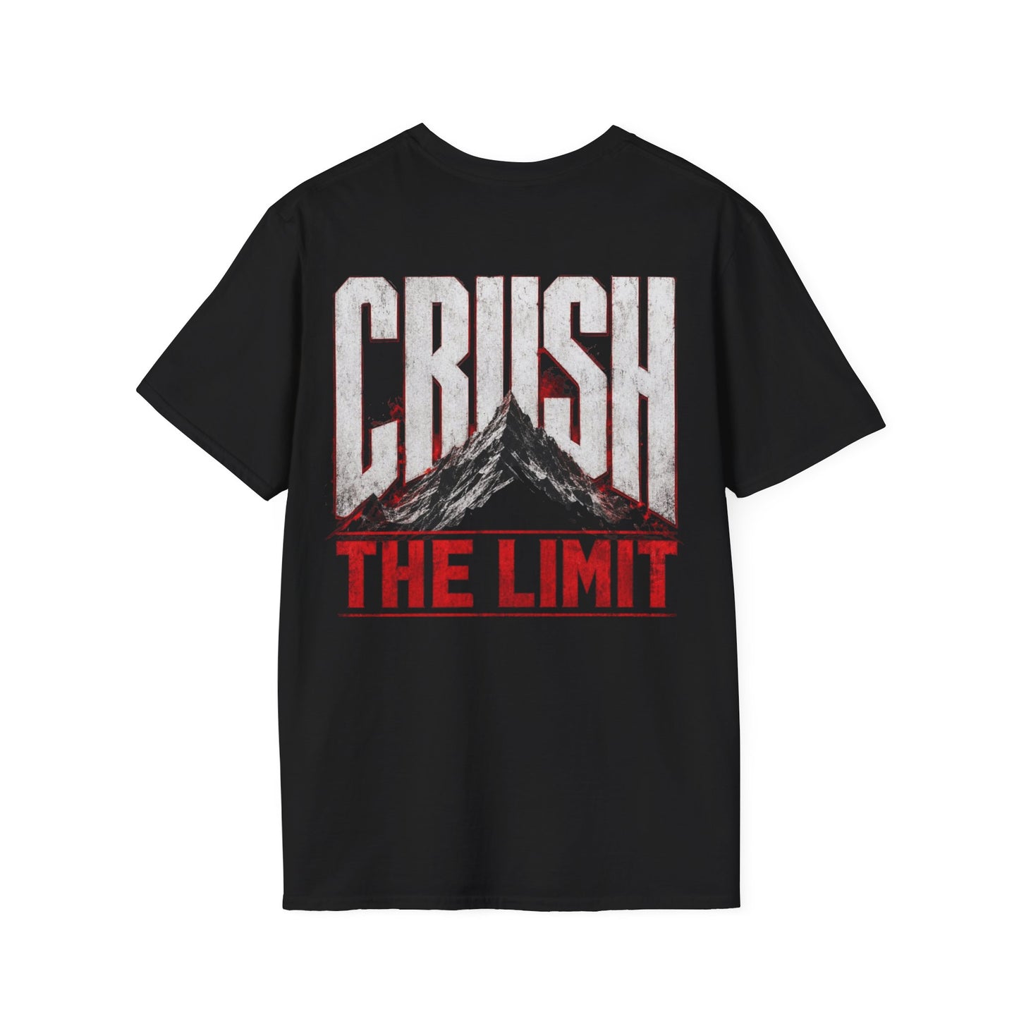 GoatMountain T-shirt | Crush The Limit (Black & Red))
