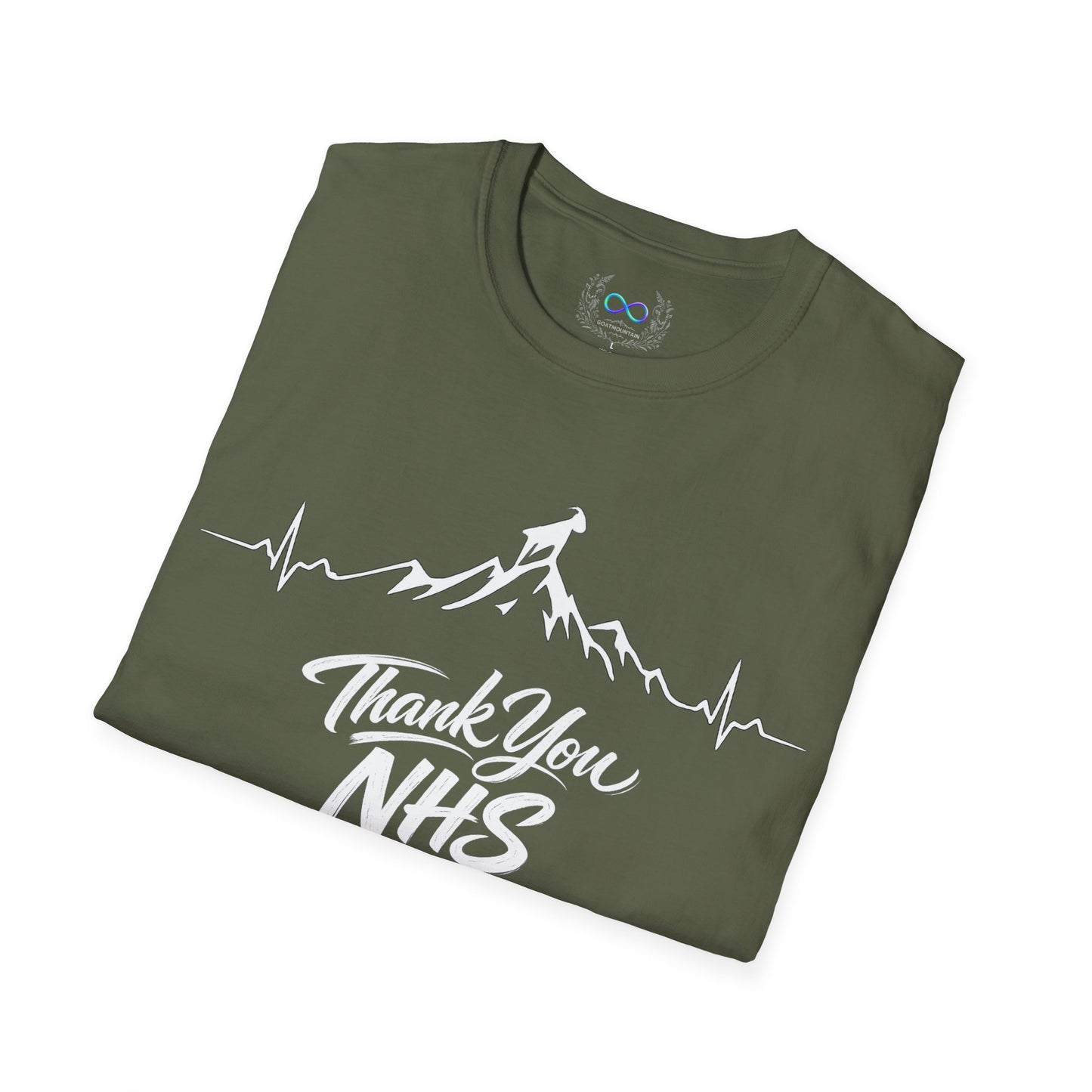 Thank You NHS GoatMountain T-Shirt — Healthcare Gratitude Eternal Aid Mission