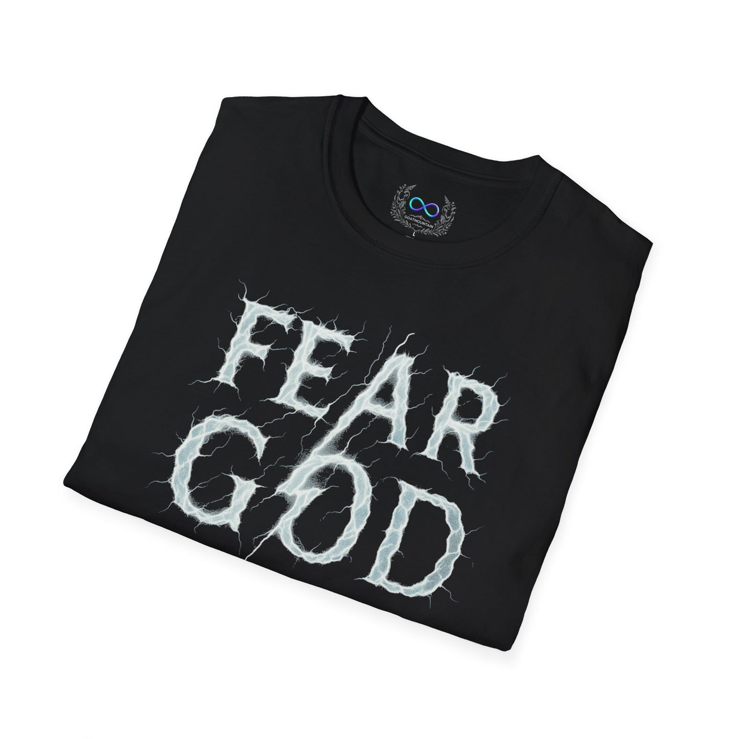 Fear God Not Man T-Shirt — Proverbs 3:7 Christian Faith Tee