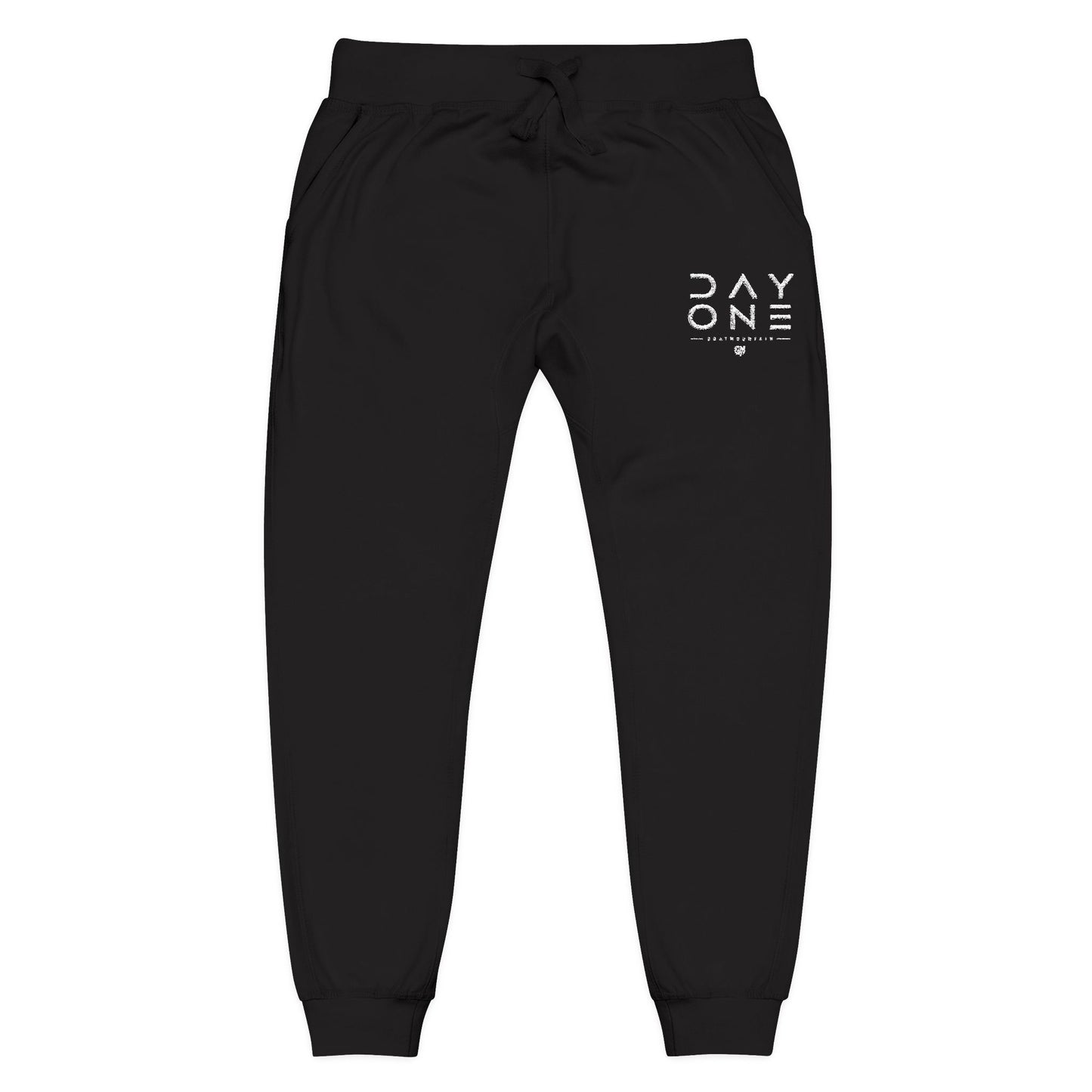 DAY ONE Embroidered Joggers | Premium Streetwear | GoatMountain