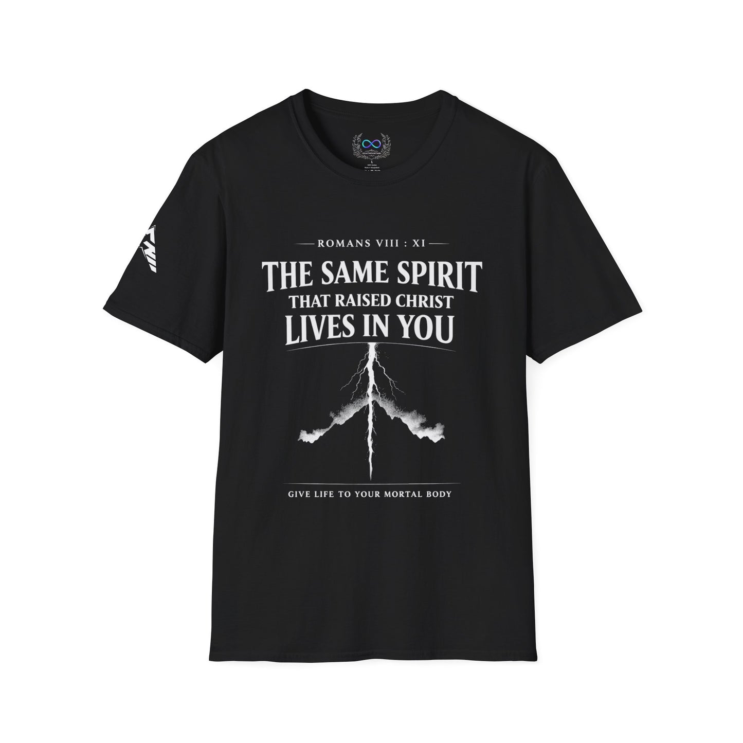 The Same Spirit // Romans 8:11 - GoatMountain T-Shirt