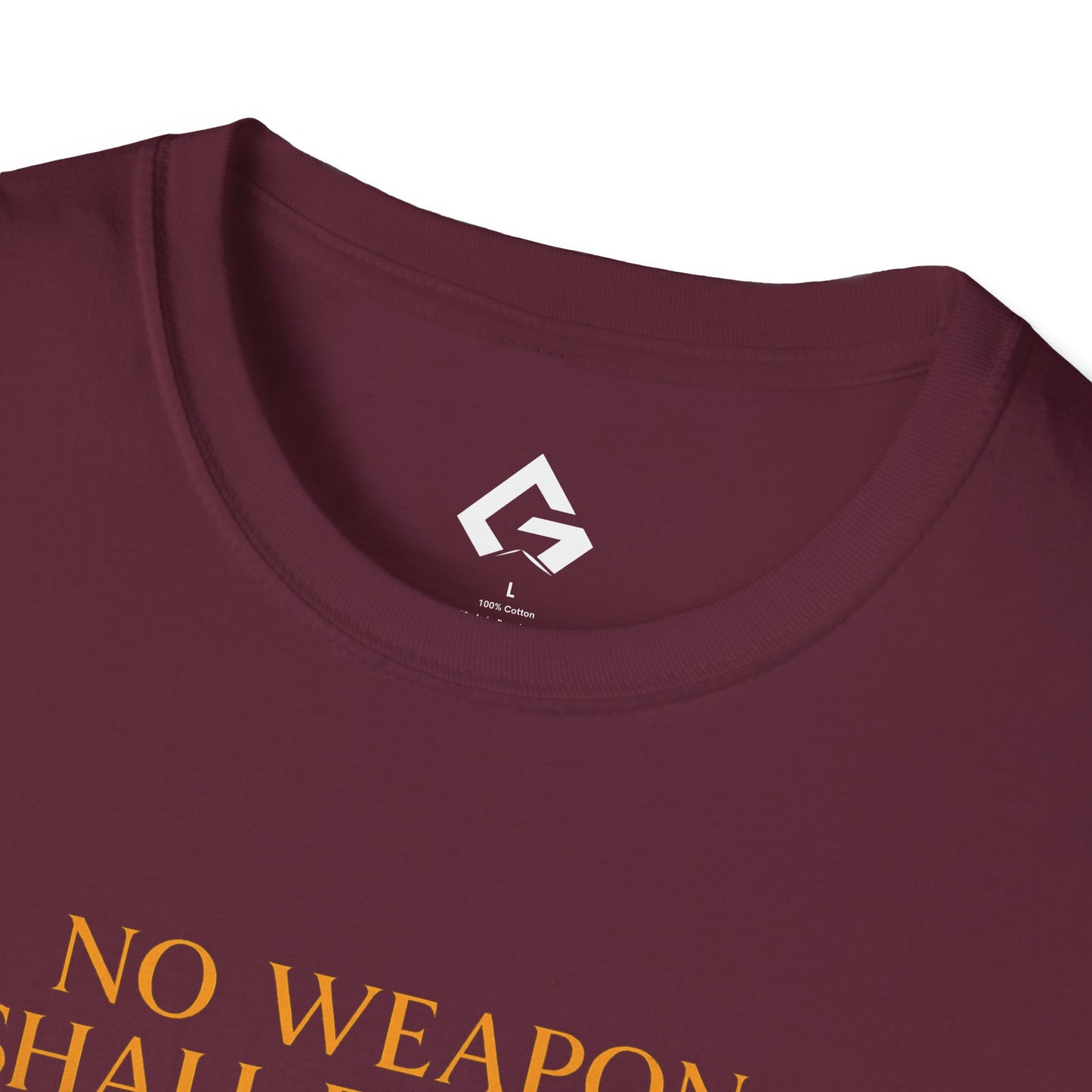 No Weapon Shall Prosper - ISAIAH 57:14 T-shirt