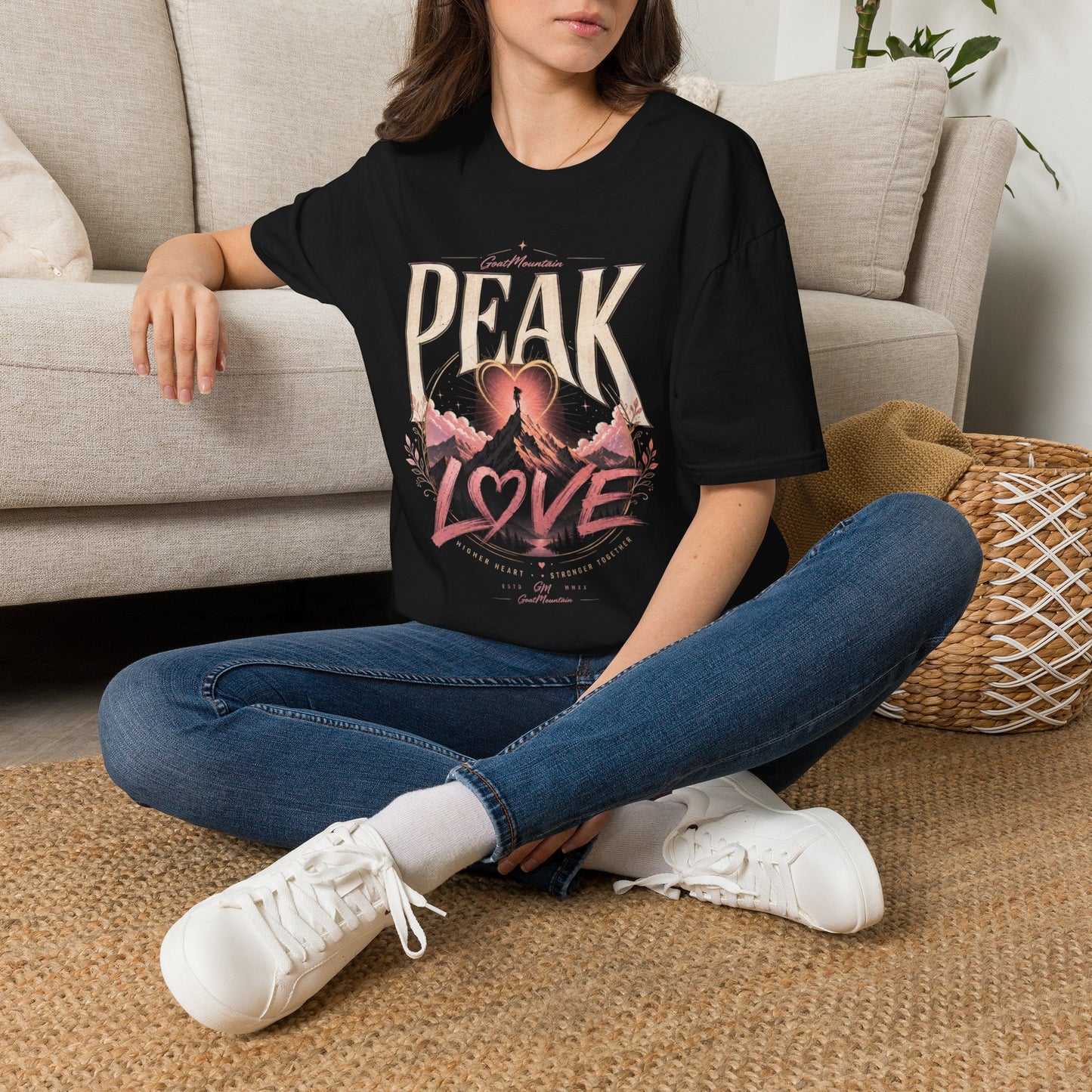 Peak Love | GoatMountain T-Shirt