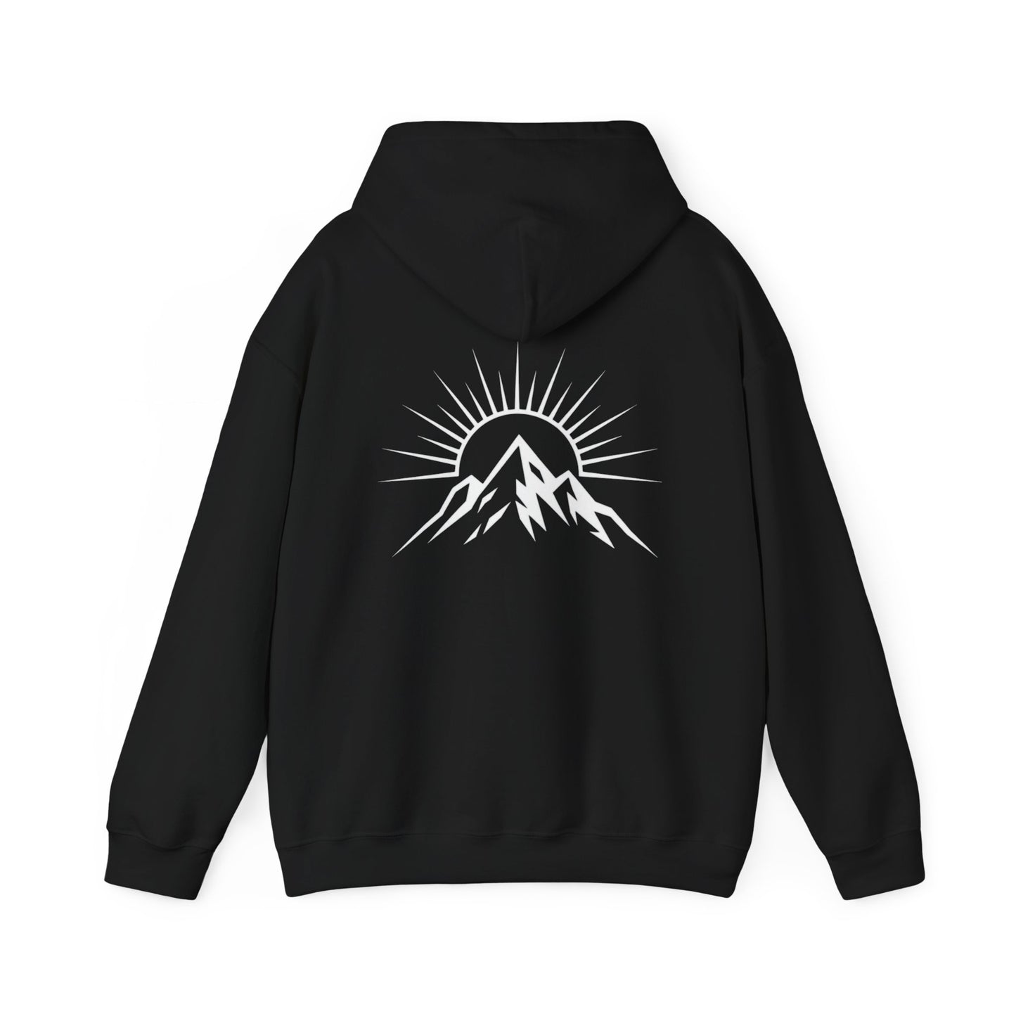 GoatMountain Hoodie — Minimal Mountain Logo Hooded Sweatshirt