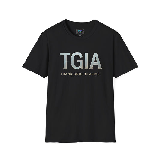 TGIA "Thank God I’m Alive" T-Shirt — Inspirational Faith