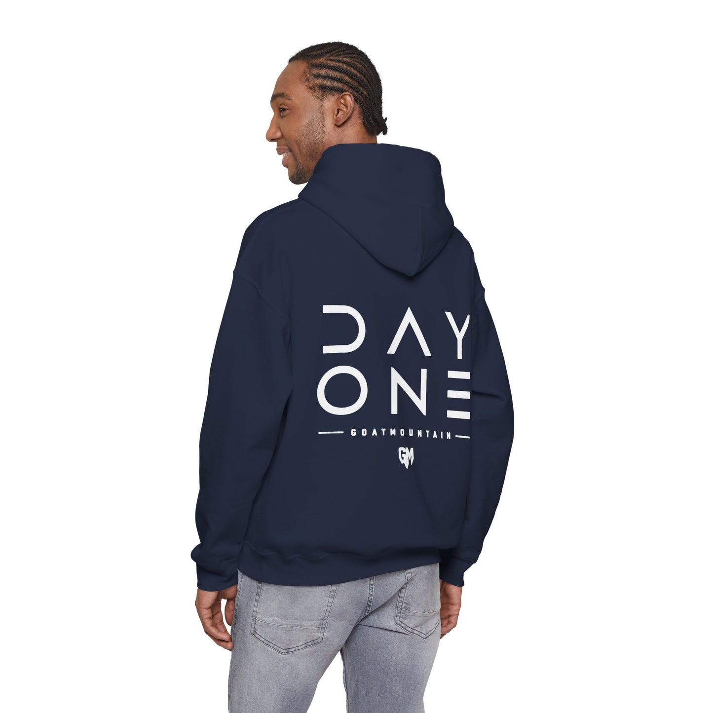 Day One Hoodie — Minimalist 'DAY ONE' Graphic Hooded Sweatshirt