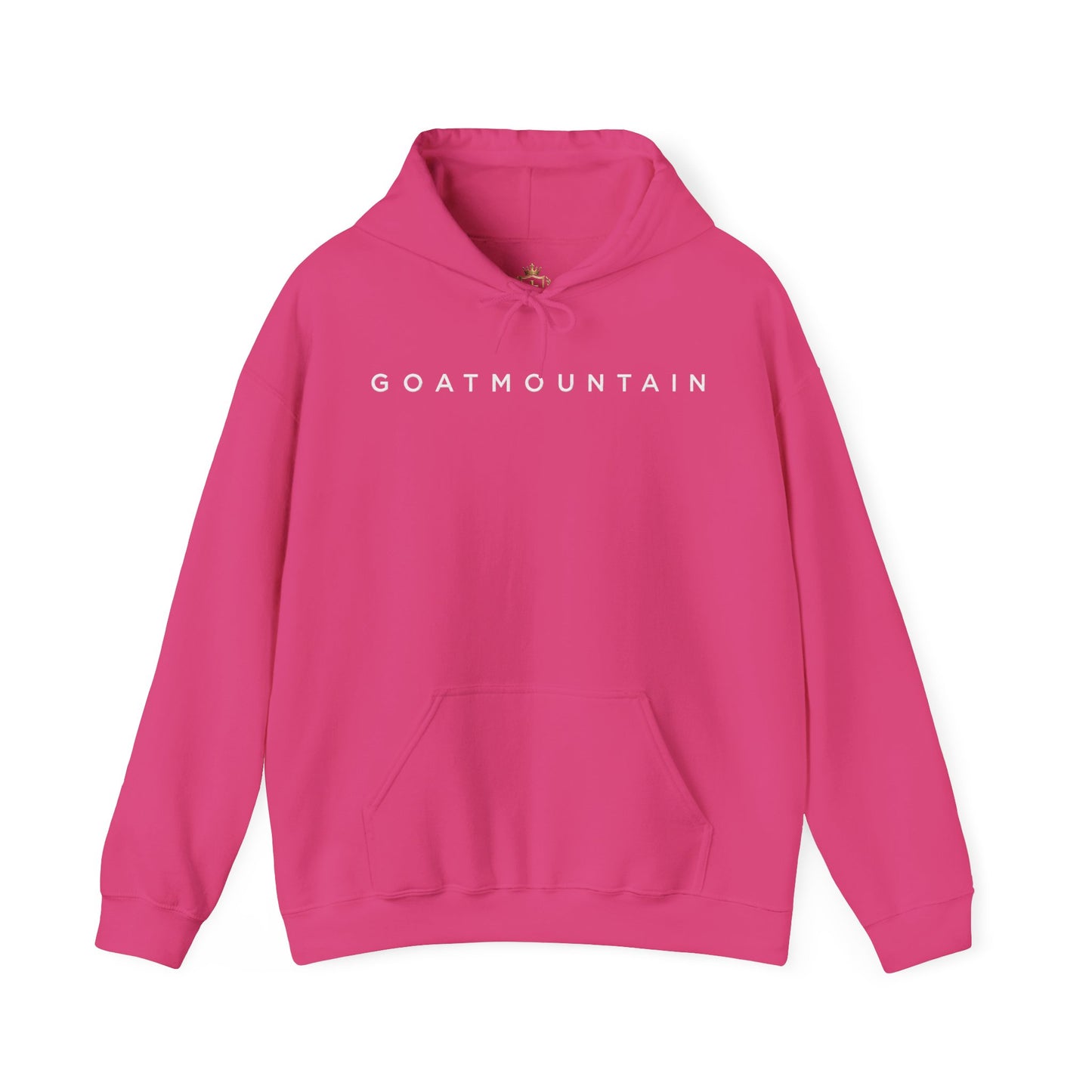GoatMountain Hoodie — Minimal Mountain Logo Hooded Sweatshirt