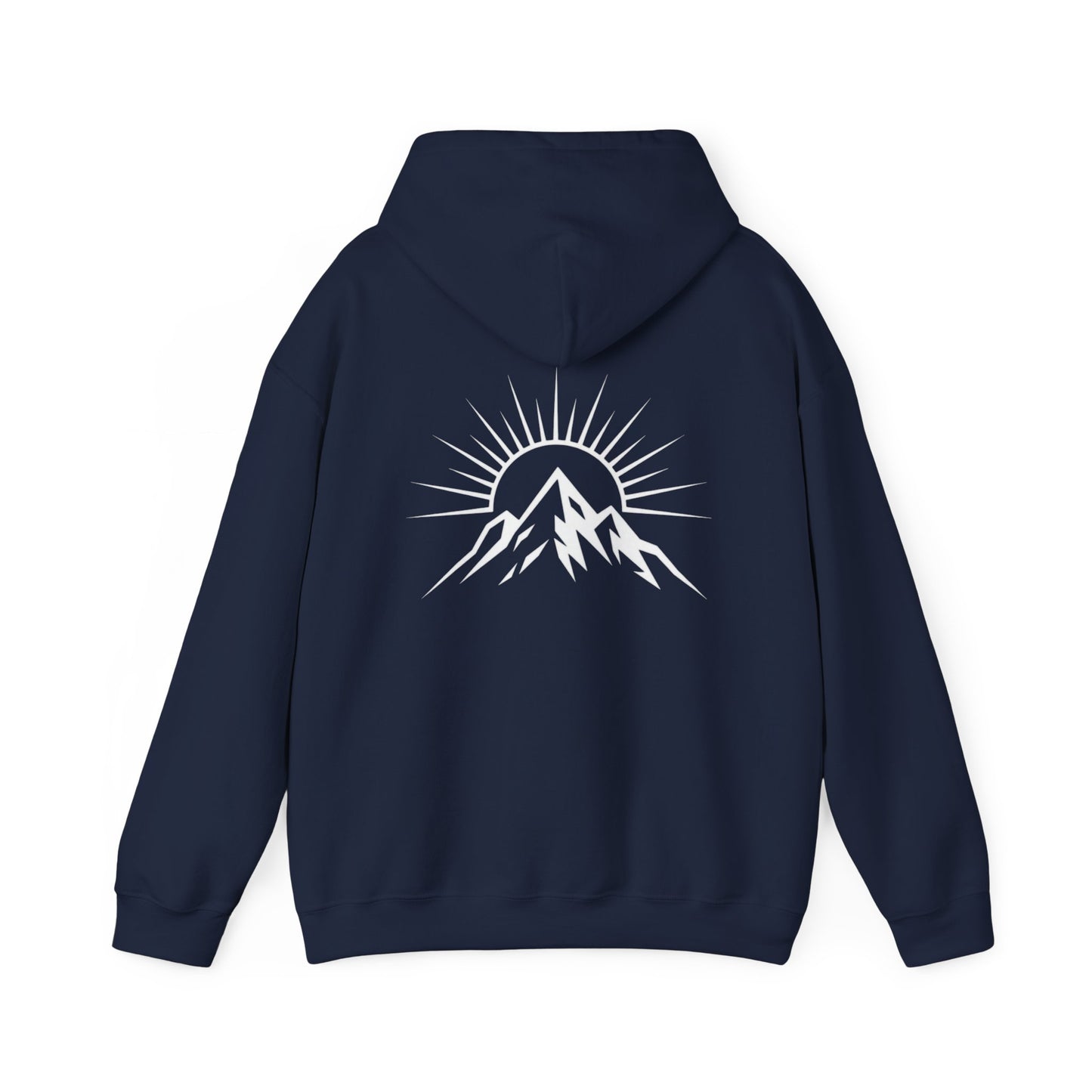 GoatMountain Hoodie — Minimal Mountain Logo Hooded Sweatshirt