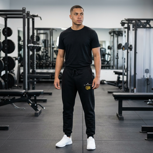 GM Embroidered Heartbeat Joggers