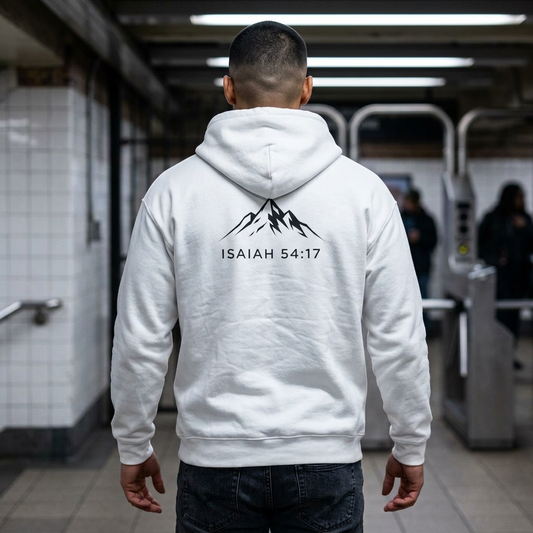 Stand with Humanity “Isaiah 54:17” Faith Hoodie