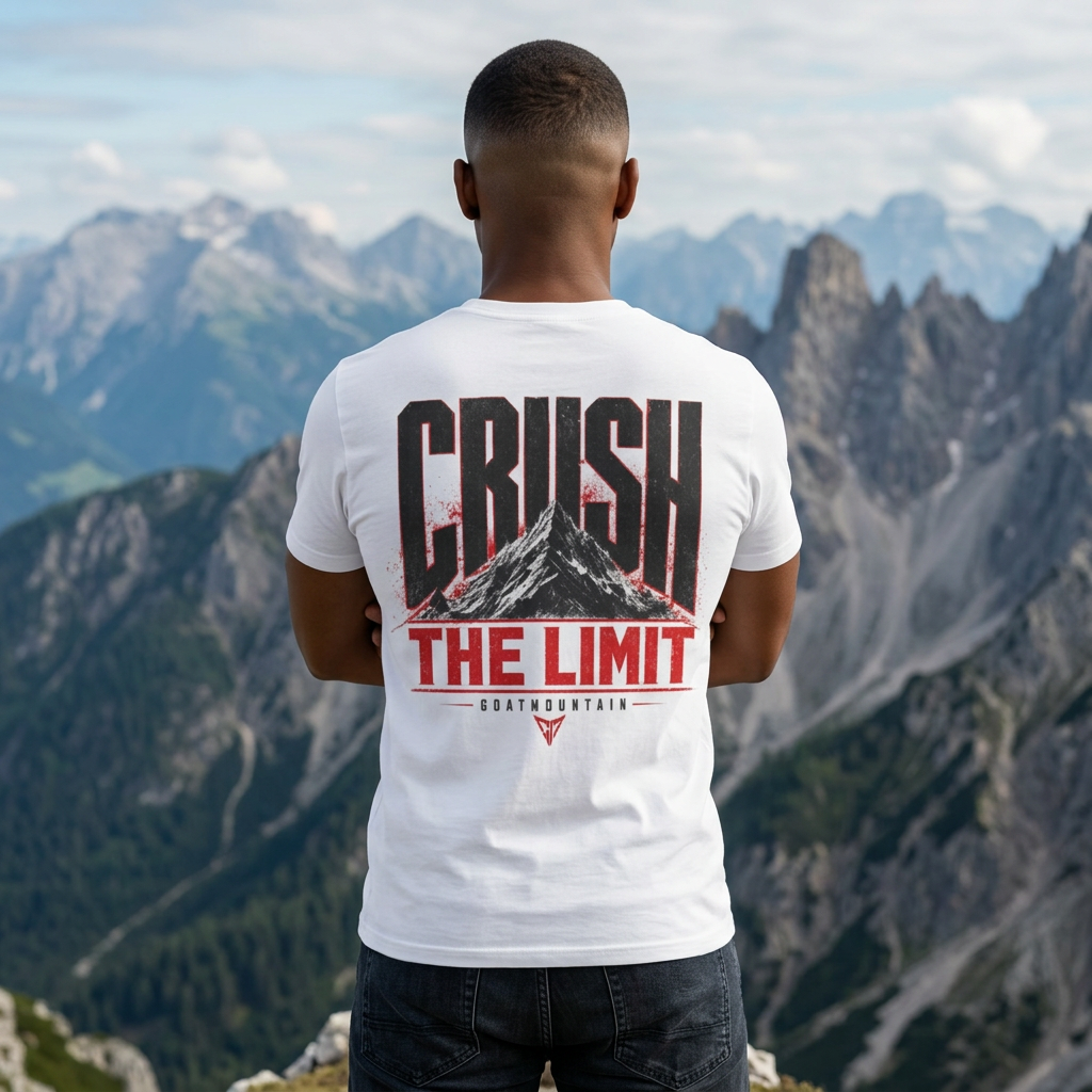 GoatMountain T-Shirt — Crush The Limit