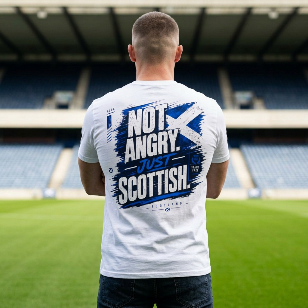 GoatMountain T-Shirt | Not Angry Just Scottish