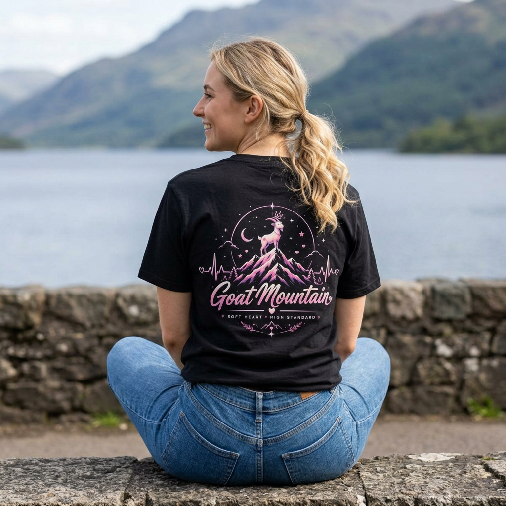 GoatMountain T-Shirt | Soft Heart / High Standard