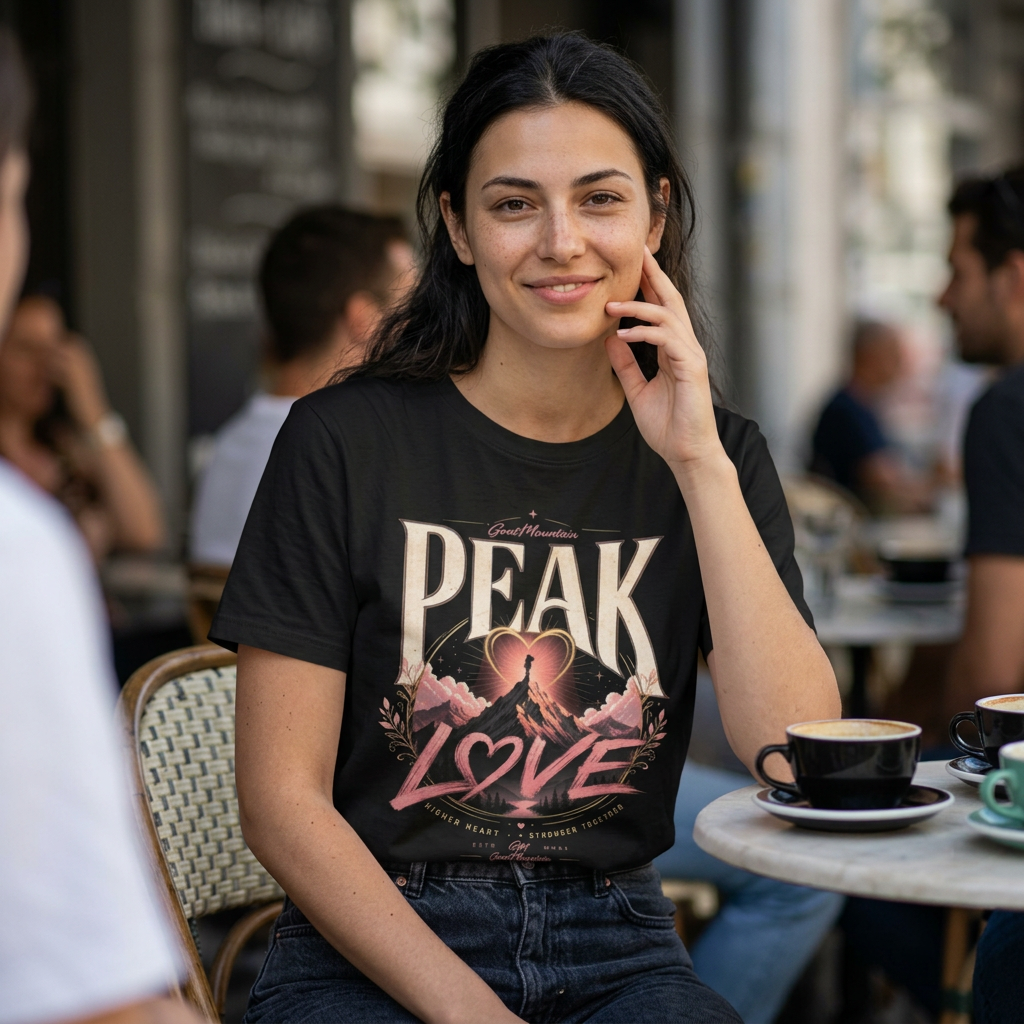 Peak Love | GoatMountain T-Shirt