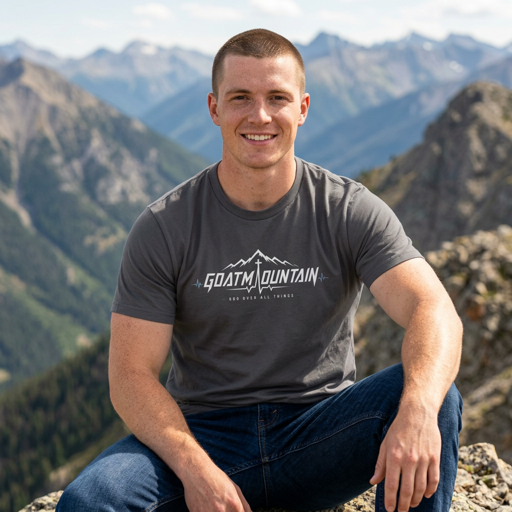 GoatMountain T-Shirt — God Over All Things