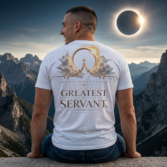 Eclipse | Matthew 23:11 ♡ GOATMOUNTAIN T-SHIRT