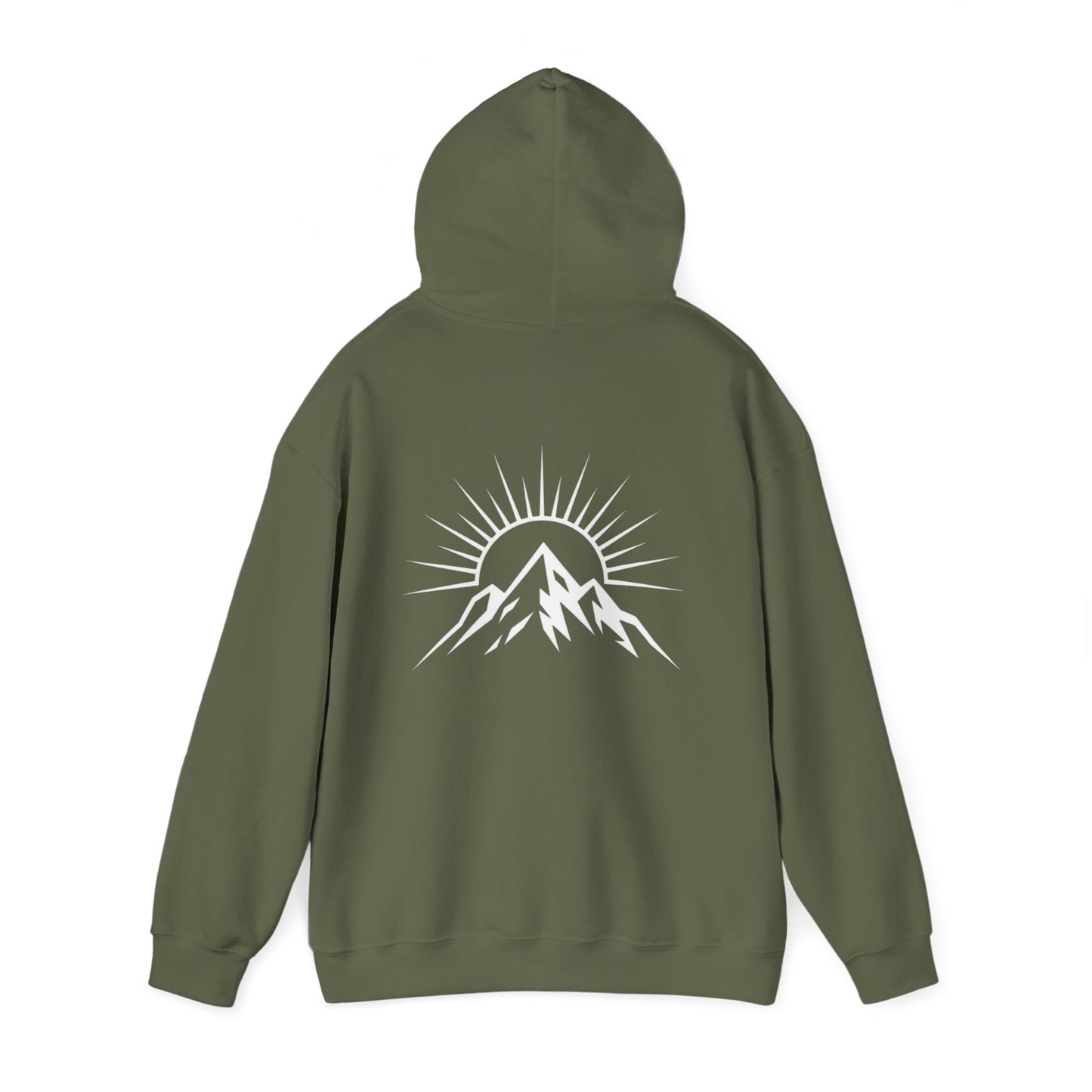 GoatMountain Hoodie — Minimal Mountain Logo Hooded Sweatshirt