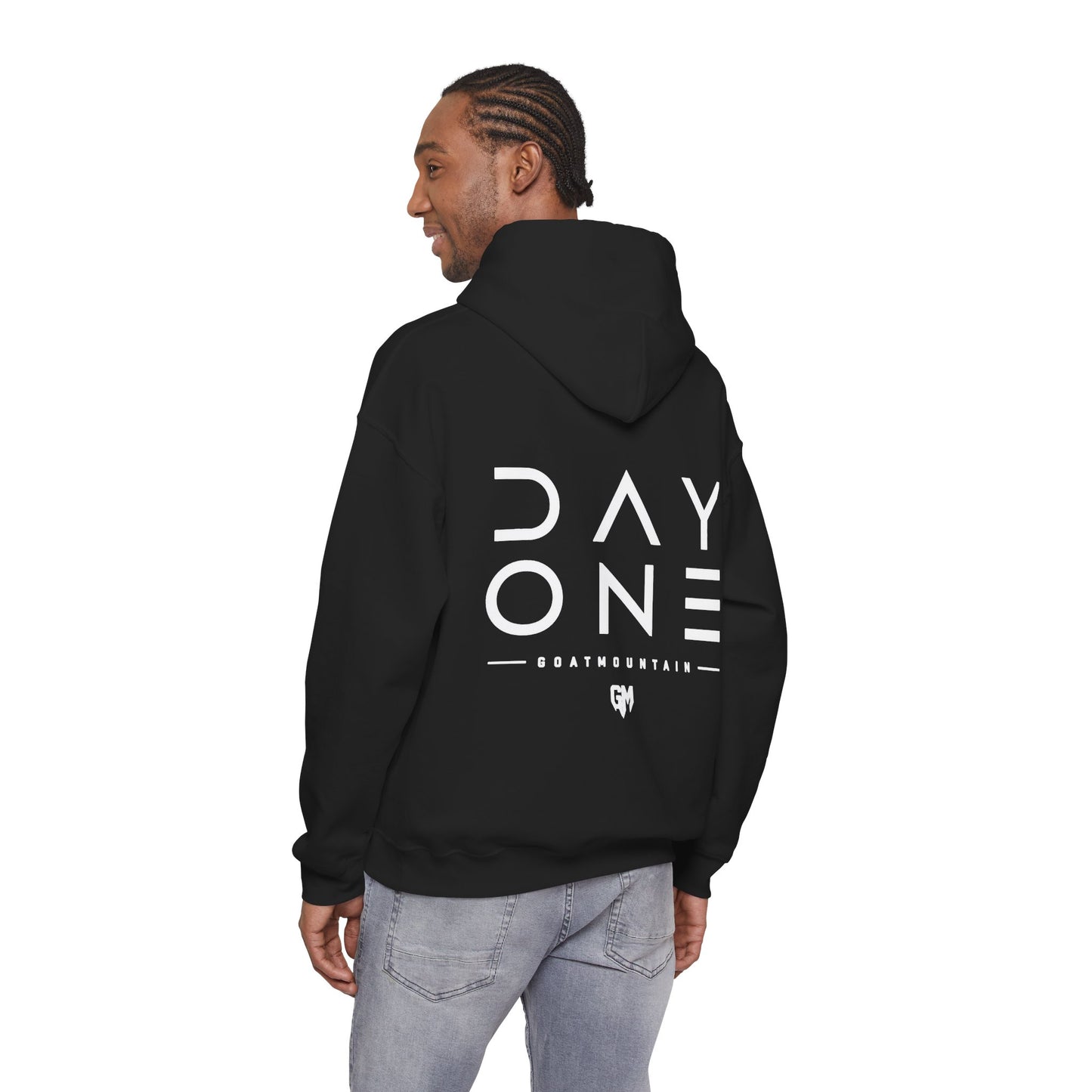 Day One Hoodie — Minimalist 'DAY ONE' Graphic Hooded Sweatshirt