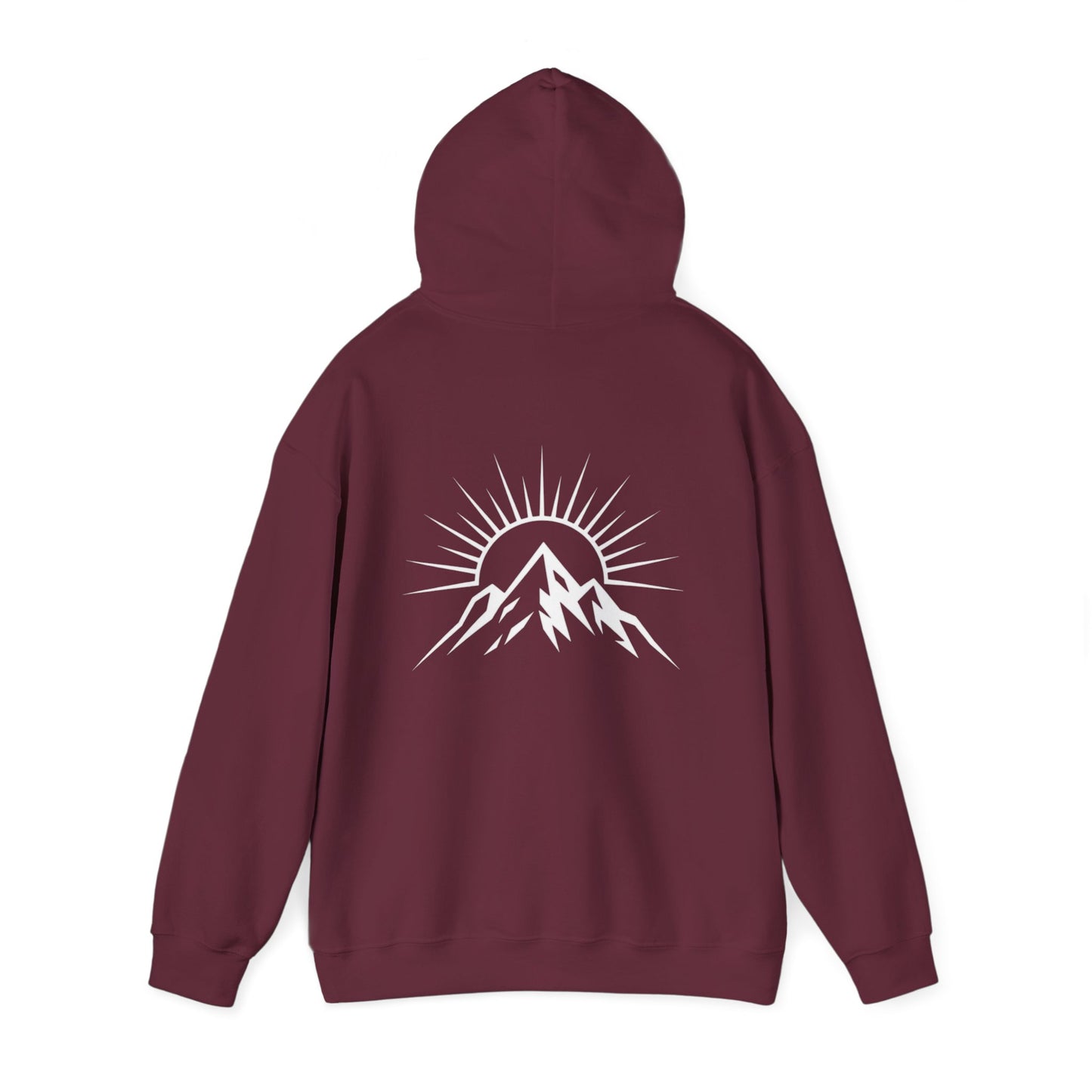 GoatMountain Hoodie — Minimal Mountain Logo Hooded Sweatshirt