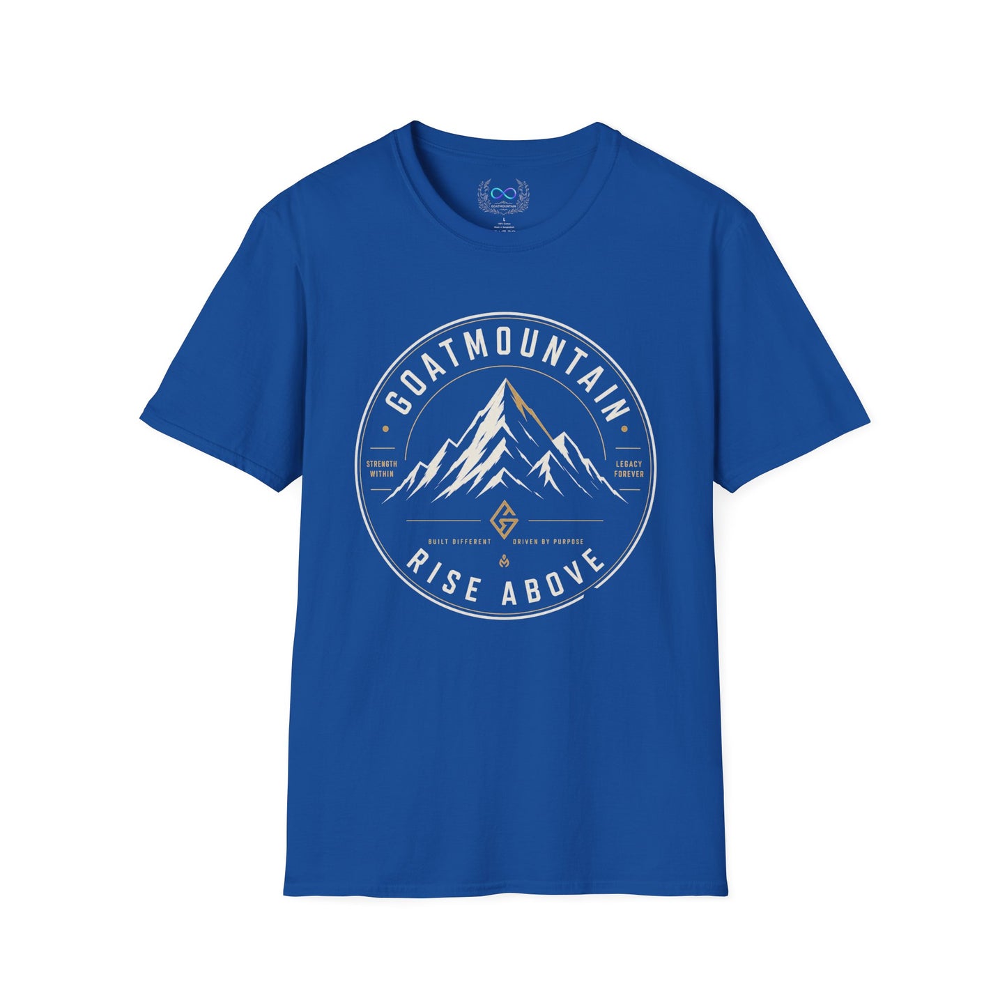 Rise Above T-Shirt — GoatMountain Rise Above Adventure Tee
