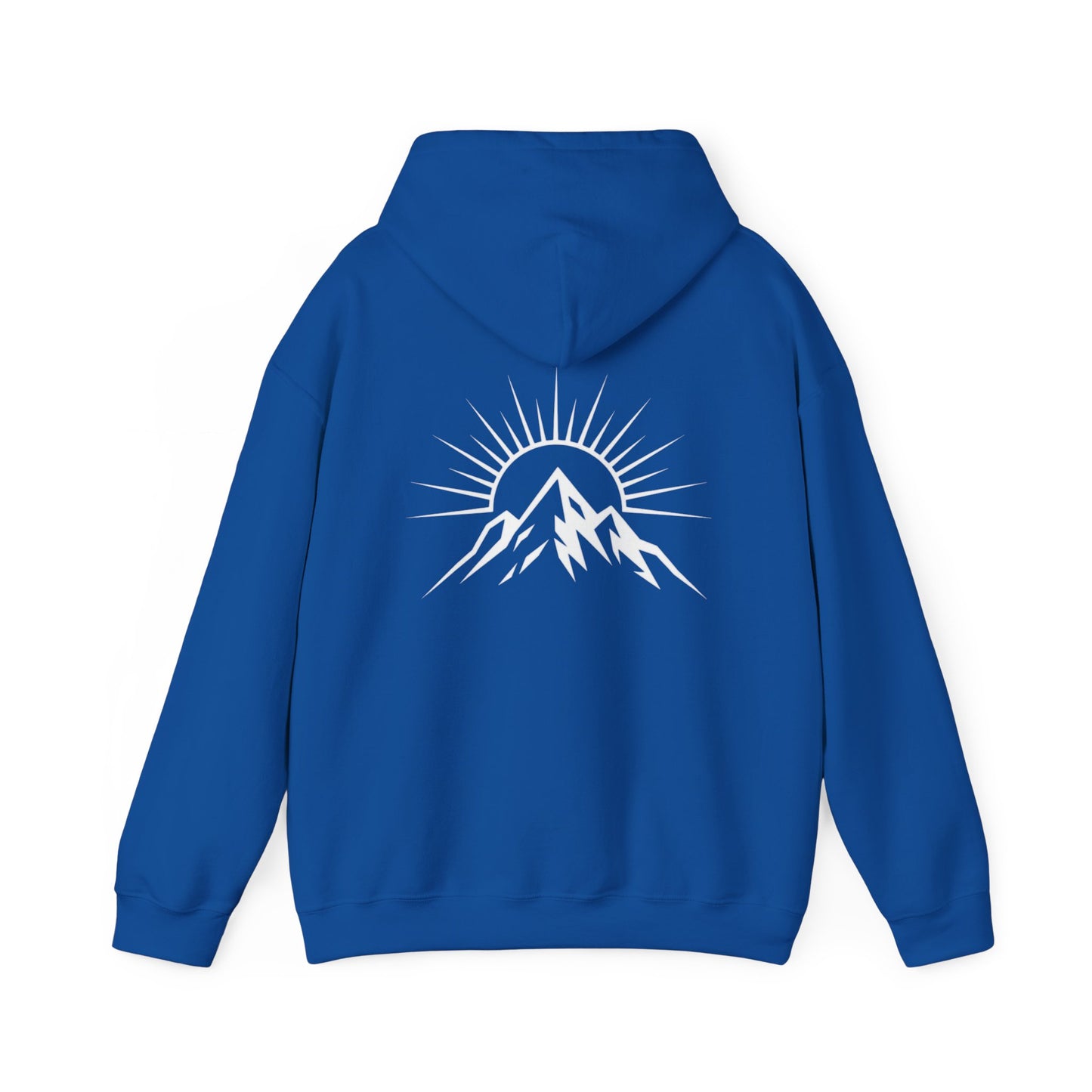 GoatMountain Hoodie — Minimal Mountain Logo Hooded Sweatshirt