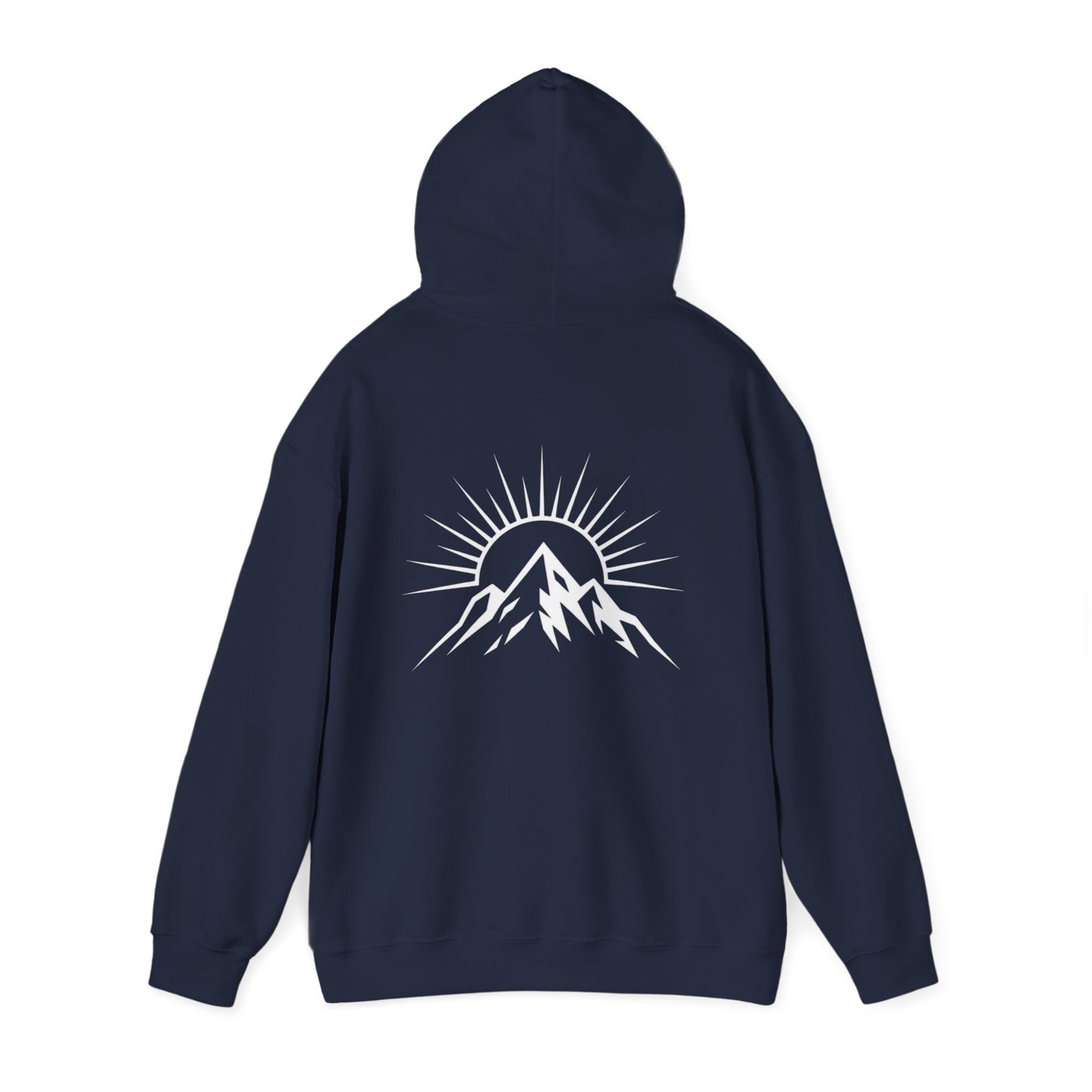 GoatMountain Hoodie — Minimal Mountain Logo Hooded Sweatshirt