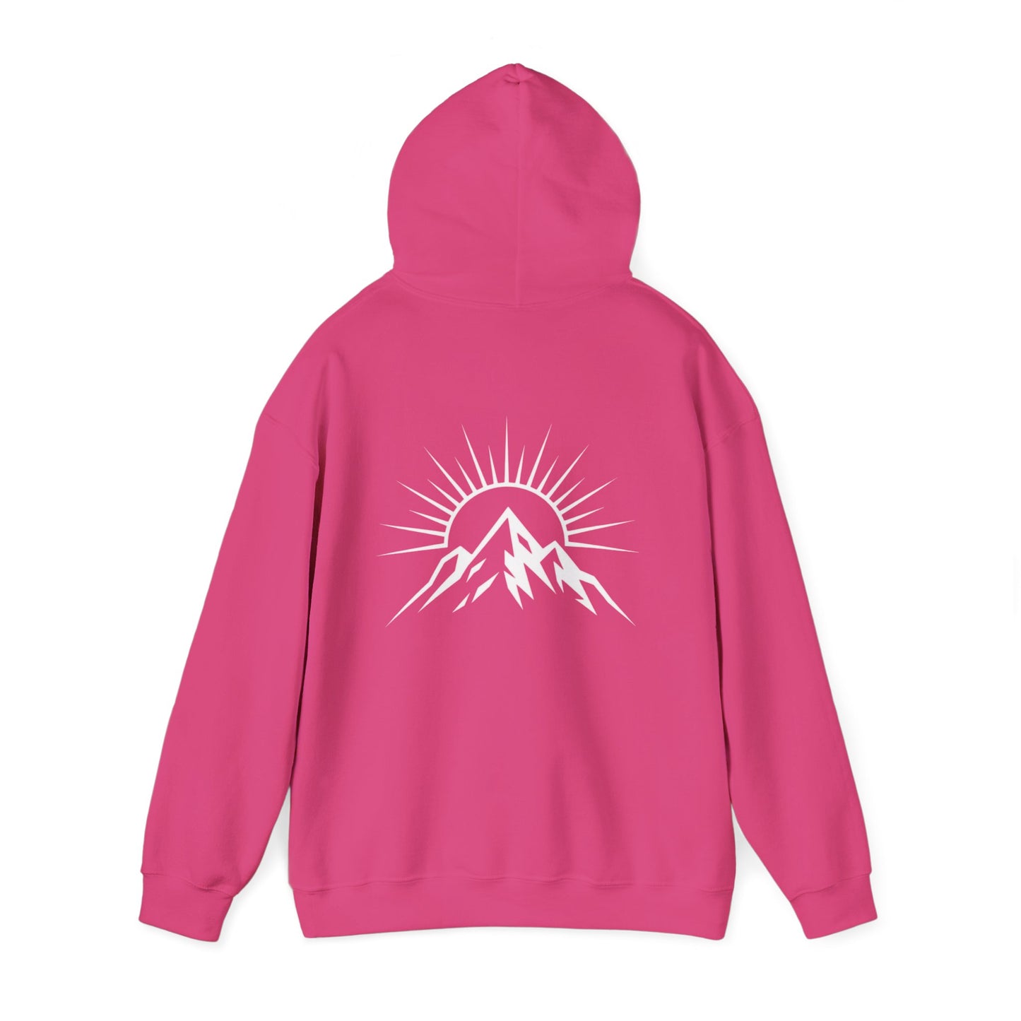 GoatMountain Hoodie — Minimal Mountain Logo Hooded Sweatshirt