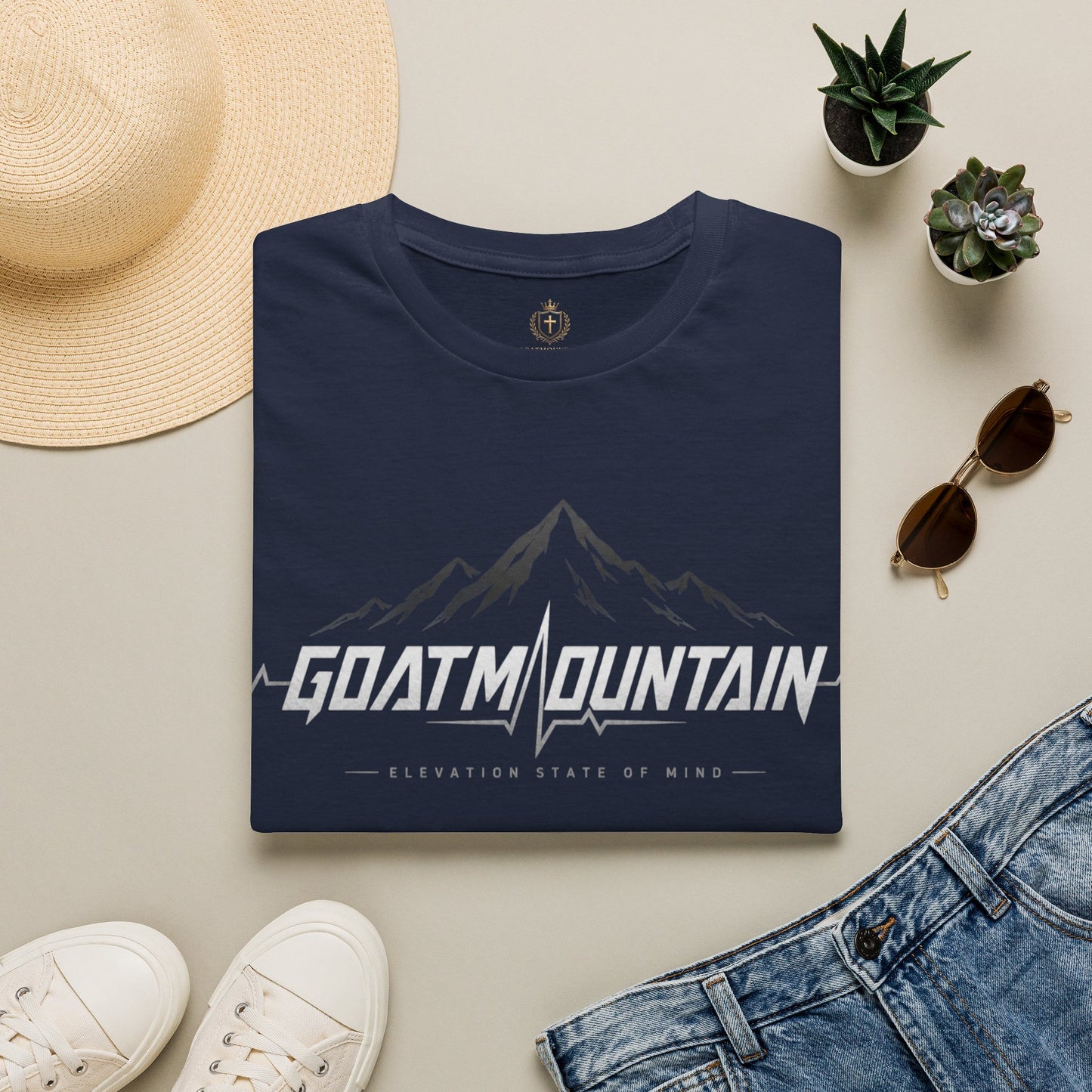 GoatMountain Graphic T-Shirt — Adventure Outdoor Tee