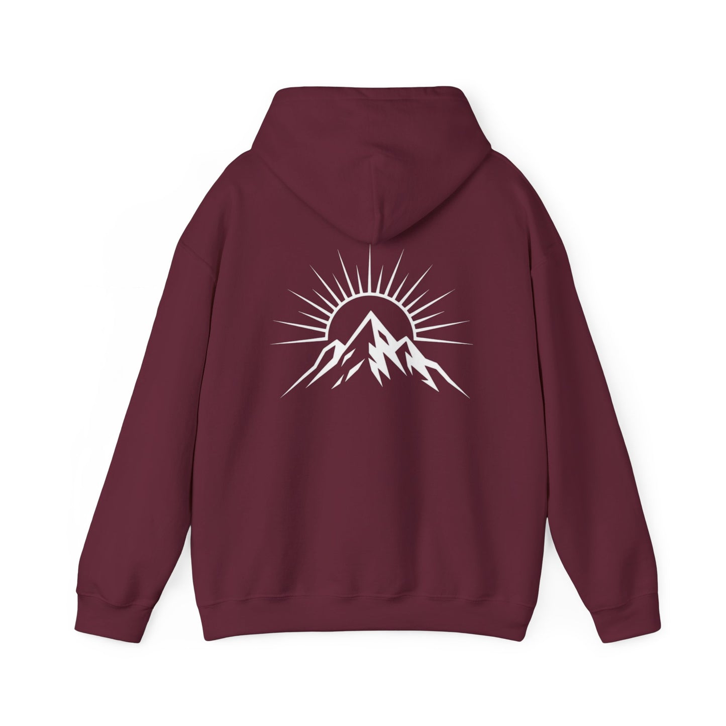 GoatMountain Hoodie — Minimal Mountain Logo Hooded Sweatshirt