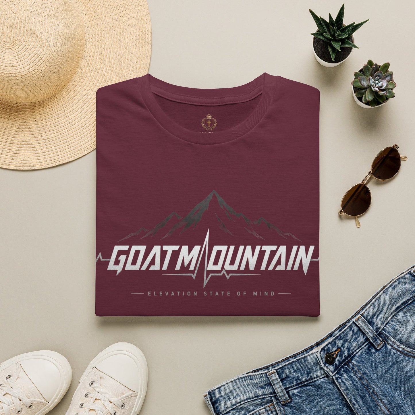 GoatMountain Graphic T-Shirt — Adventure Outdoor Tee